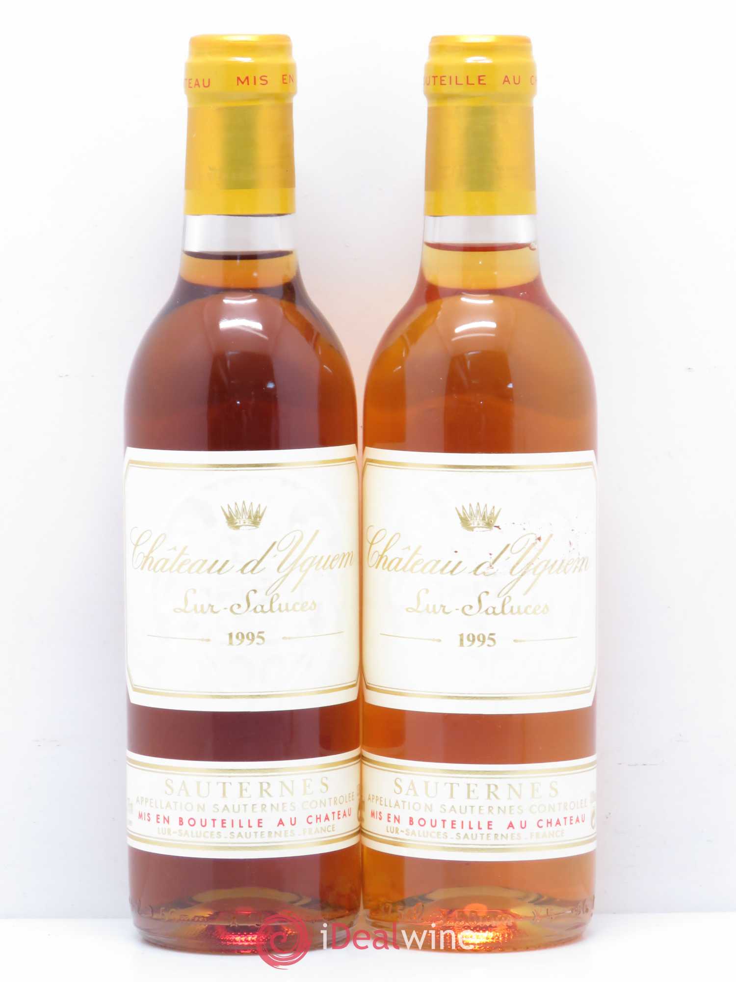 Château d' Yquem 1er Cru Classé Supérieur 1995 - Posten von 2 Demi-Flaschen - 0