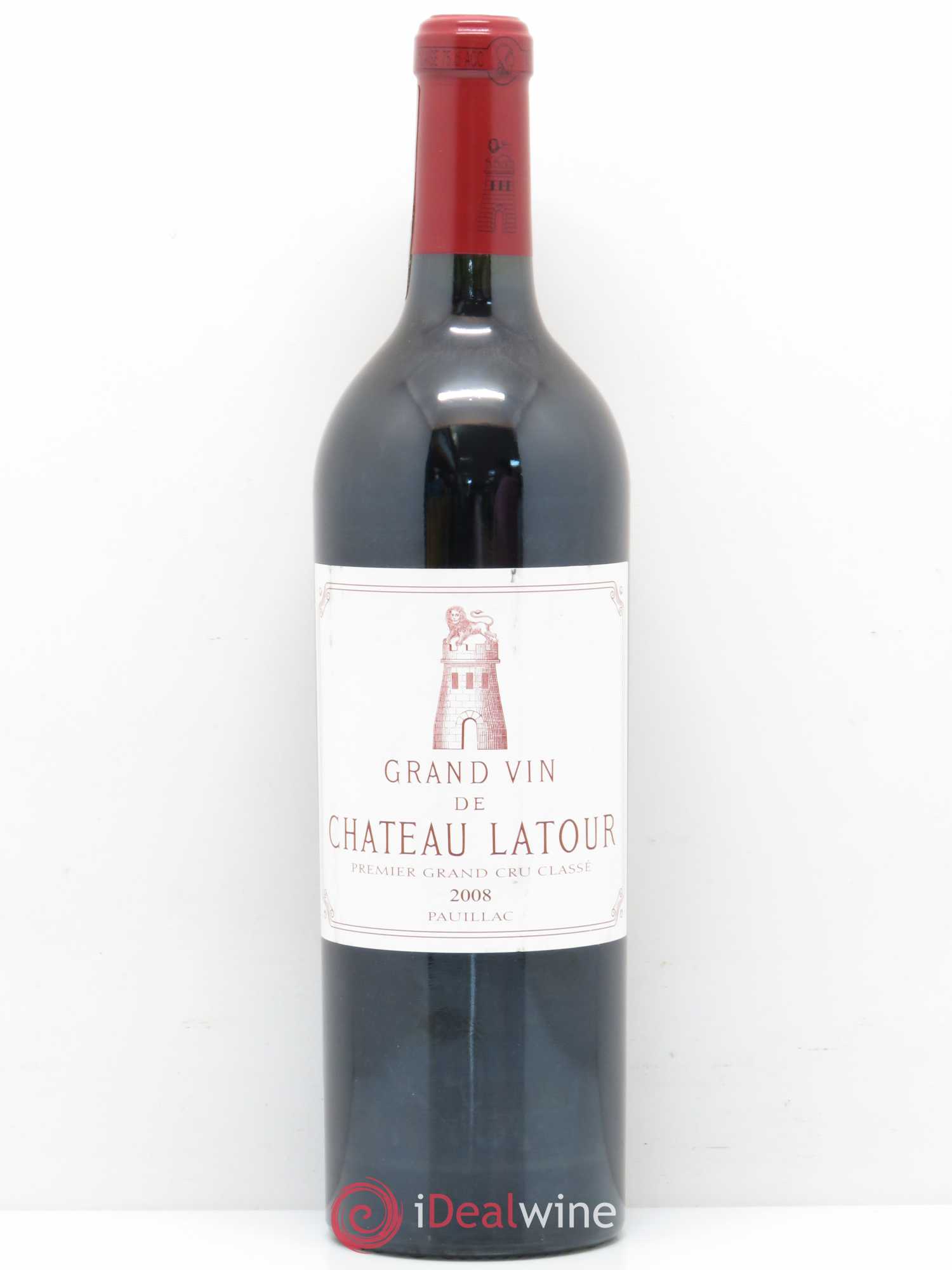 Château Latour 1er Grand Cru Classé 2008 - Lot de 1 bouteille - 0