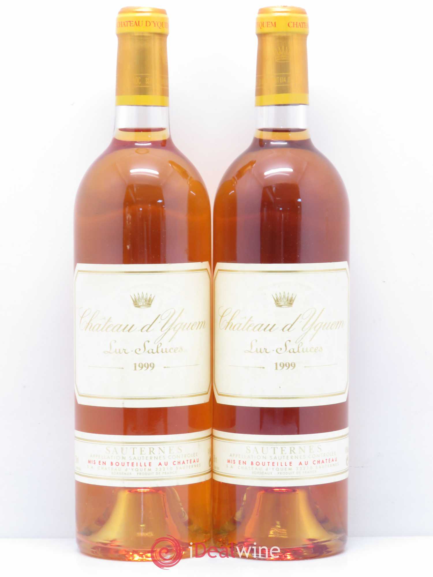 Château d' Yquem 1er Cru Classé Supérieur 1999 - Lotto di 2 bottiglie - 0
