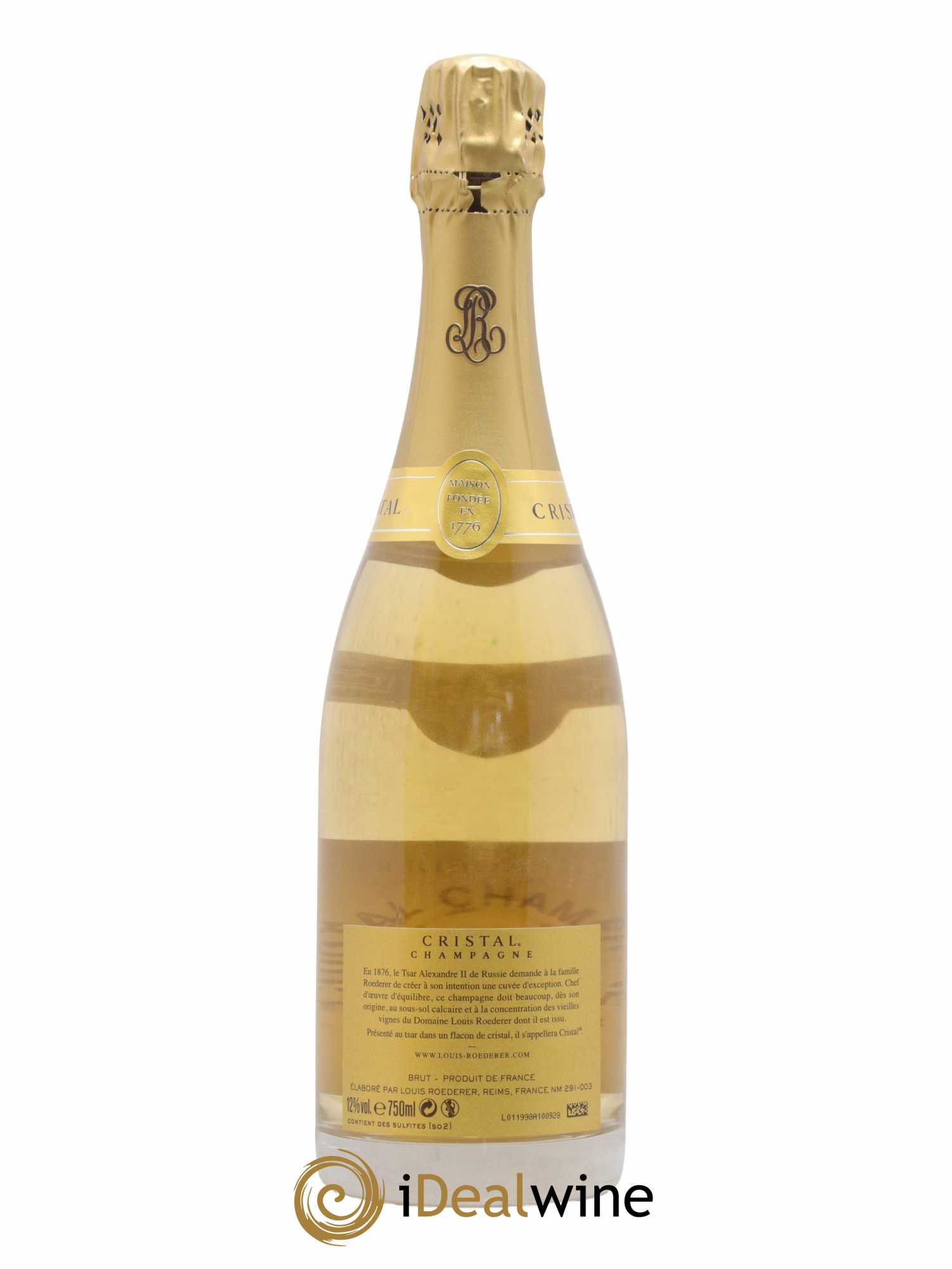 Cristal Louis Roederer 2009 - Lot de 1 bouteille - 2