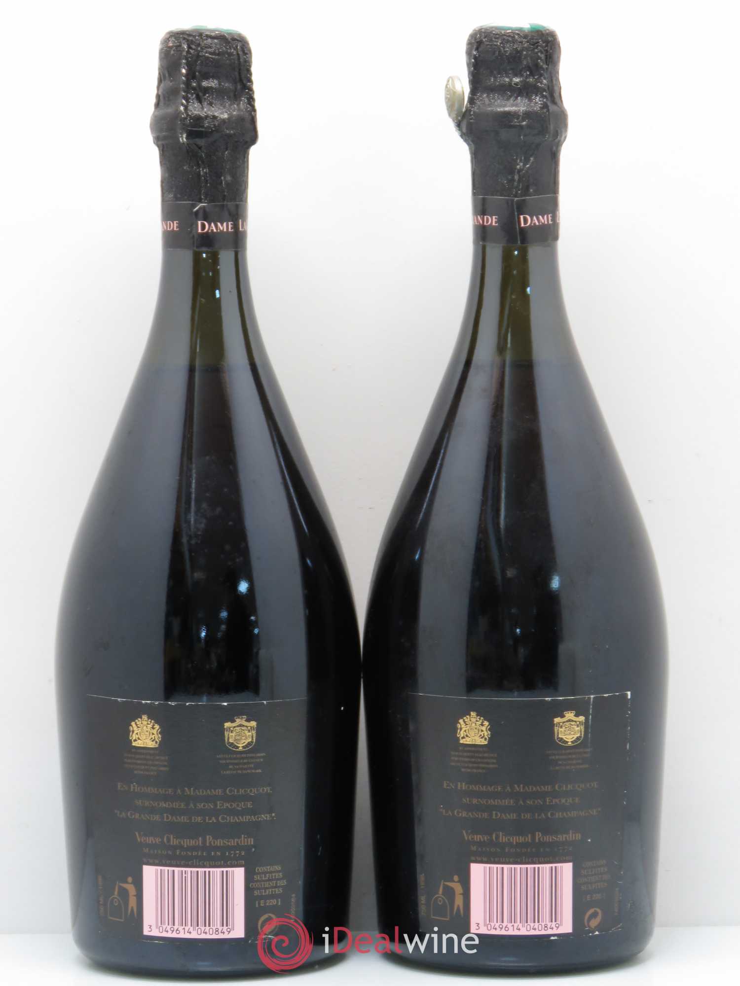 Champagne - Veuve Clicquot Ponsardin La Grande Dame 1998 - Lotto di 2 bottiglie - 1