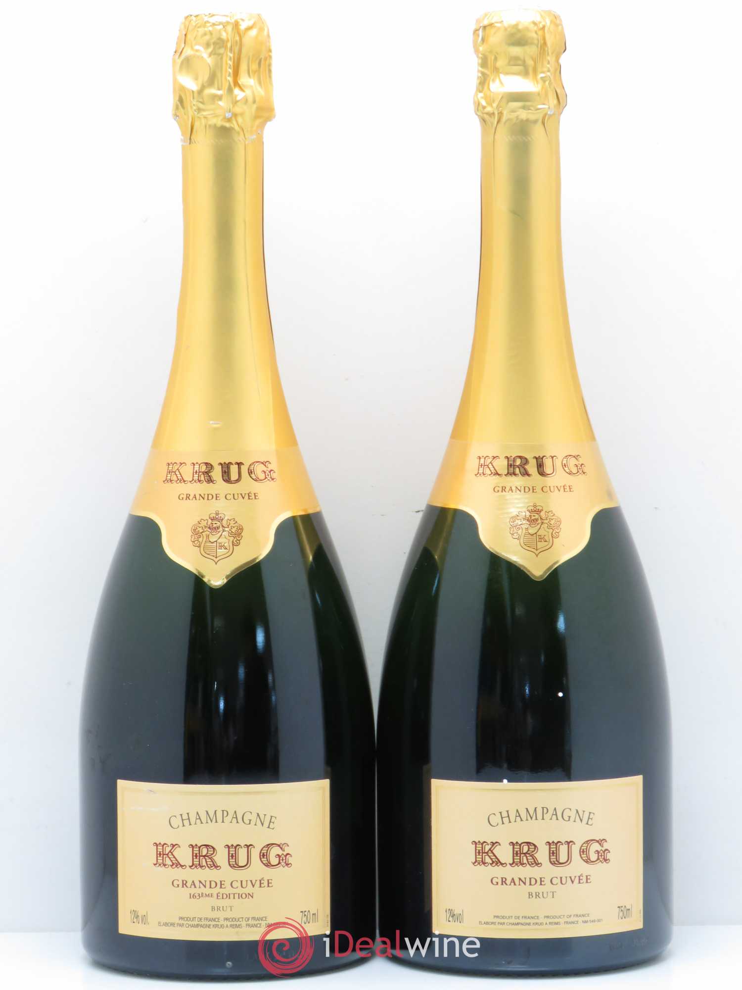 Grande Cuvée Brut Krug - Lot de 2 bouteilles - 0