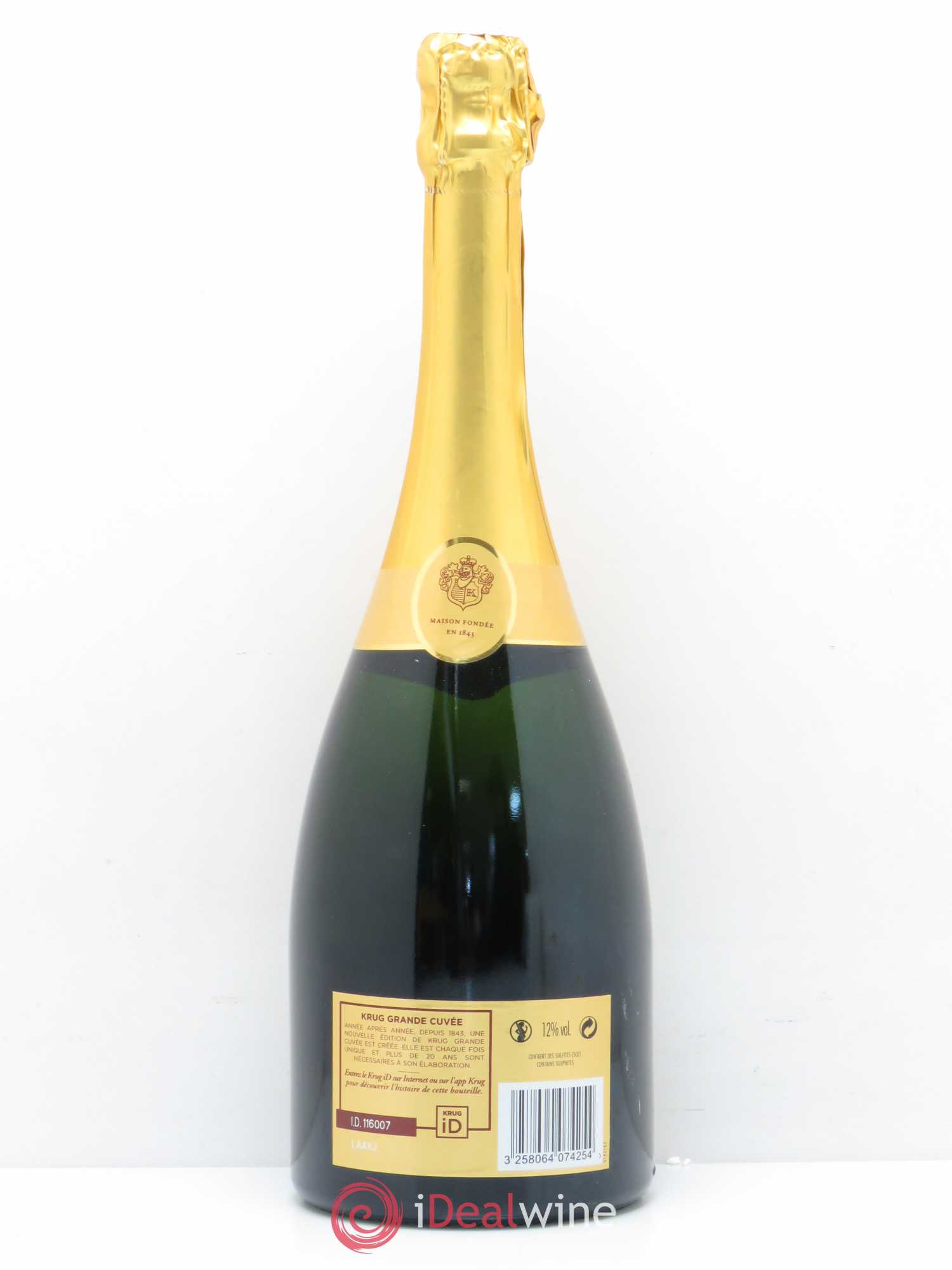 Grande Cuvée Brut Krug - Lot de 1 bouteille - 1