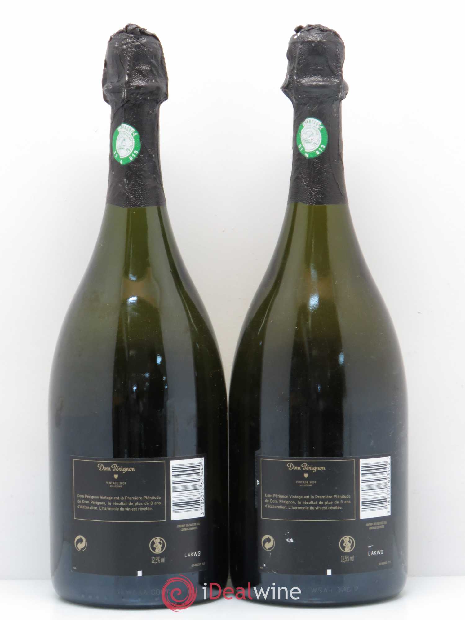 Brut Dom Pérignon 2009 - Lot de 2 bouteilles - 1