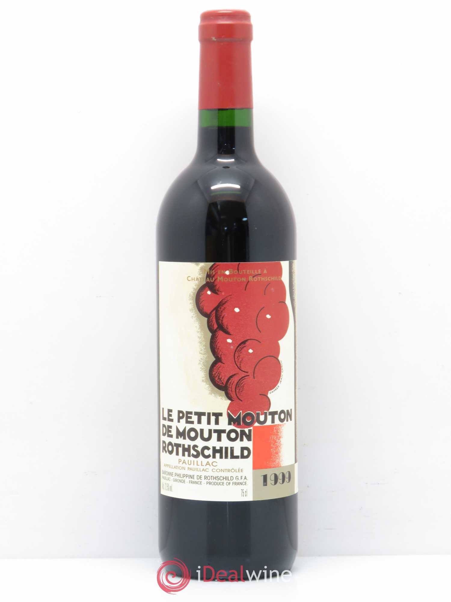 Petit Mouton Second Vin 1999 - Lot de 1 bouteille - 0