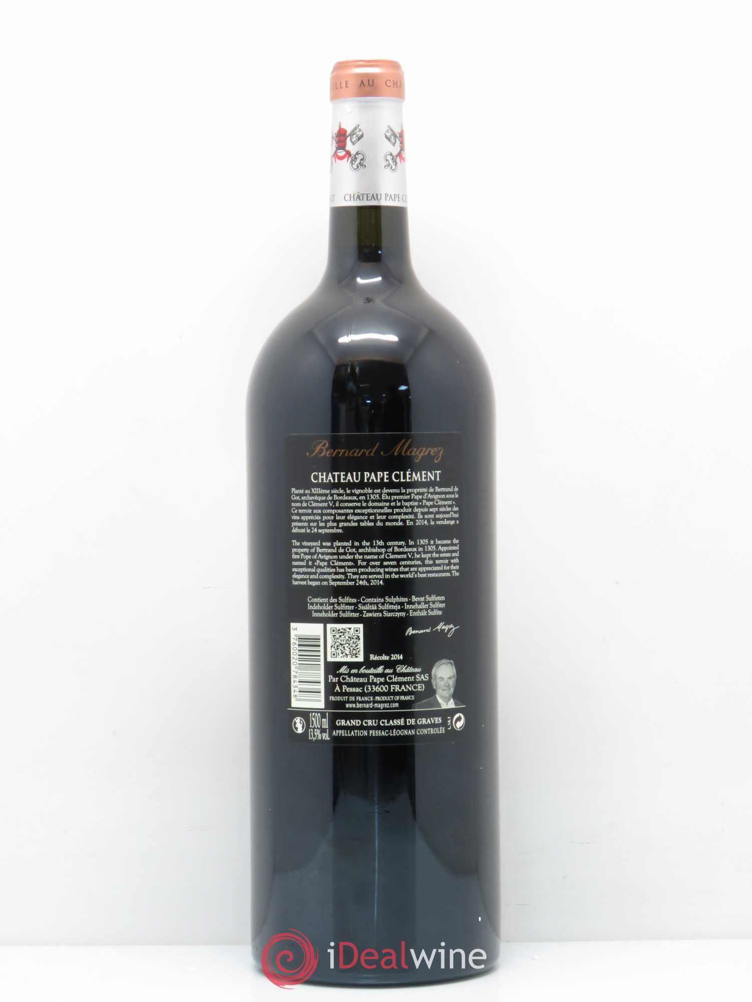 Château Pape Clément Cru Classé de Graves 2014 - Lot de 1 magnum - 1