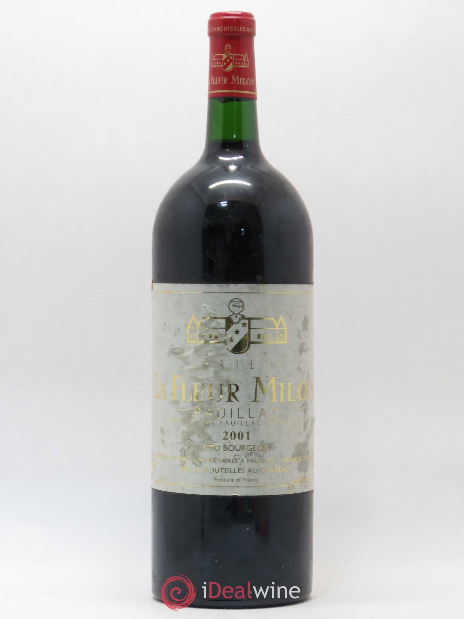 Château la Fleur Milon Cru Bourgeois 2001 - Lot de 1 magnum - 0