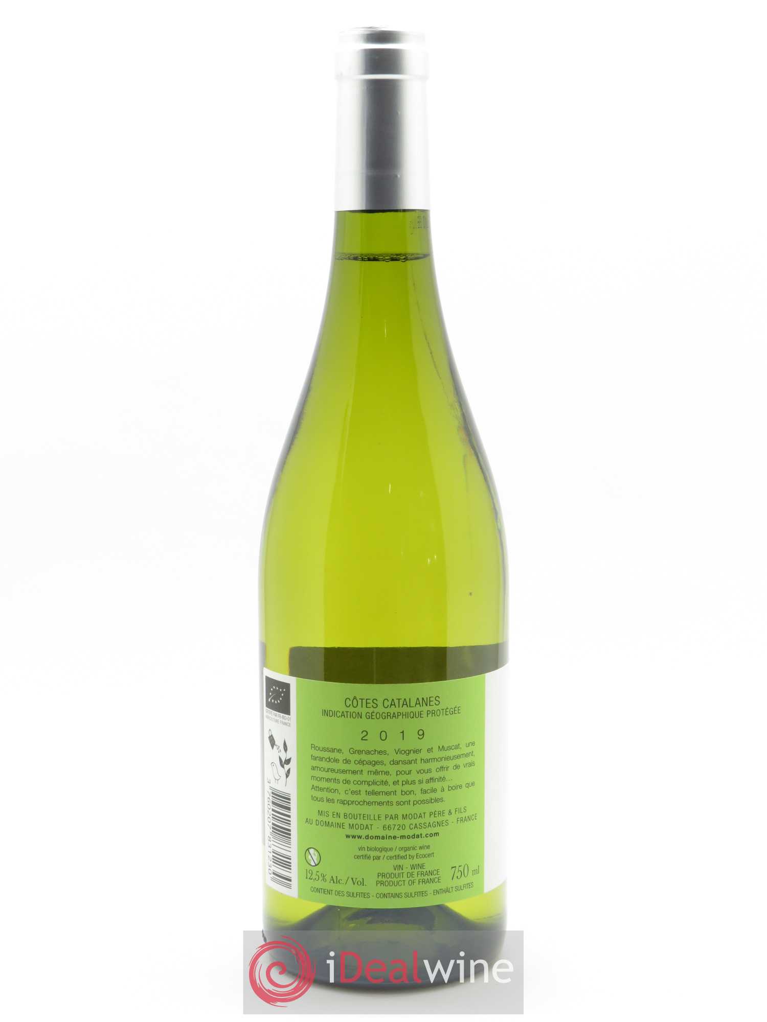 Côtes Catalanes Modat (Domaine) Petit Modat'mour 2019 - Lot de 1 bouteille - 1
