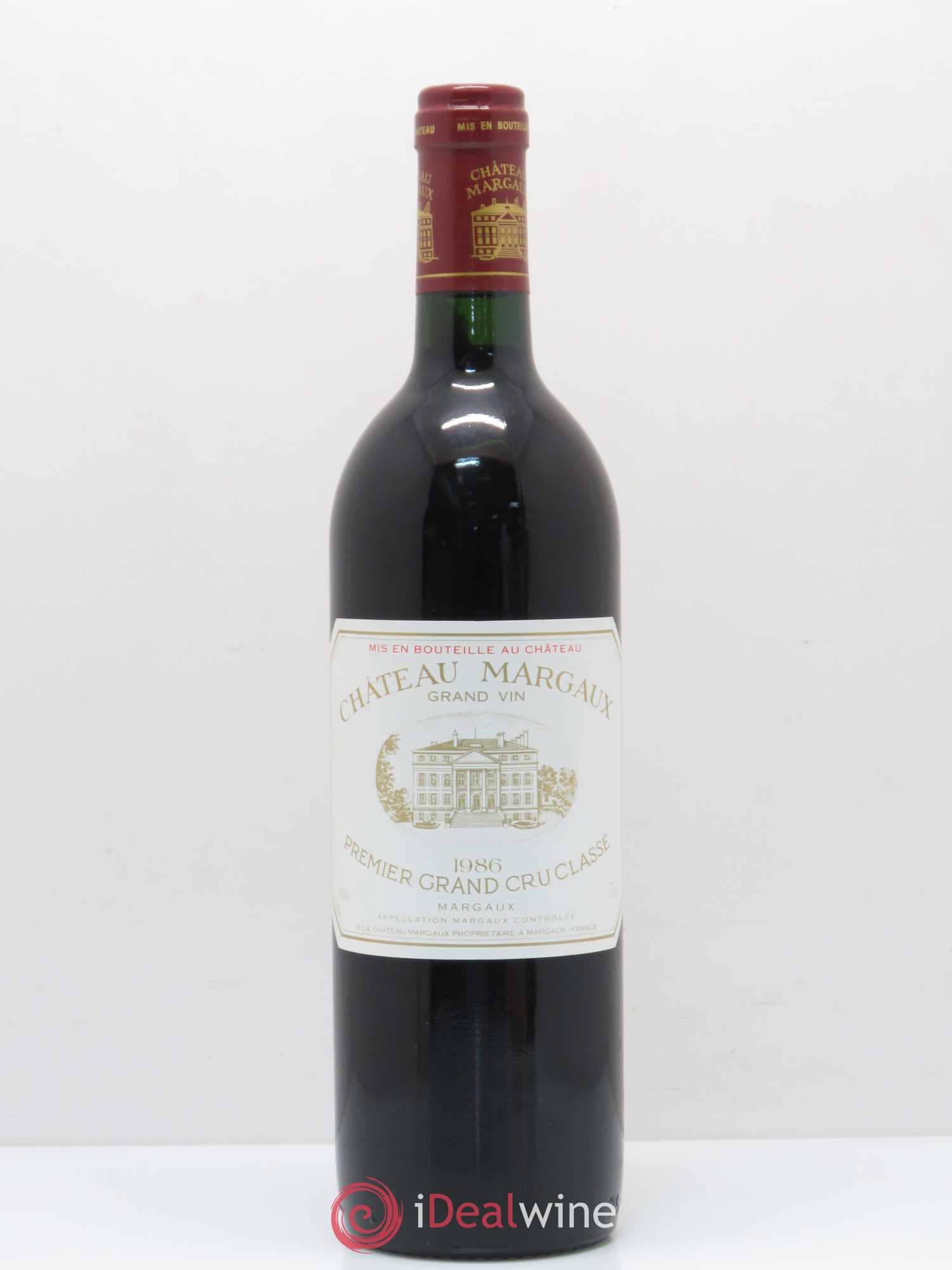 Château Margaux 1er Grand Cru Classé 1986 - Lot de 1 bouteille - 0