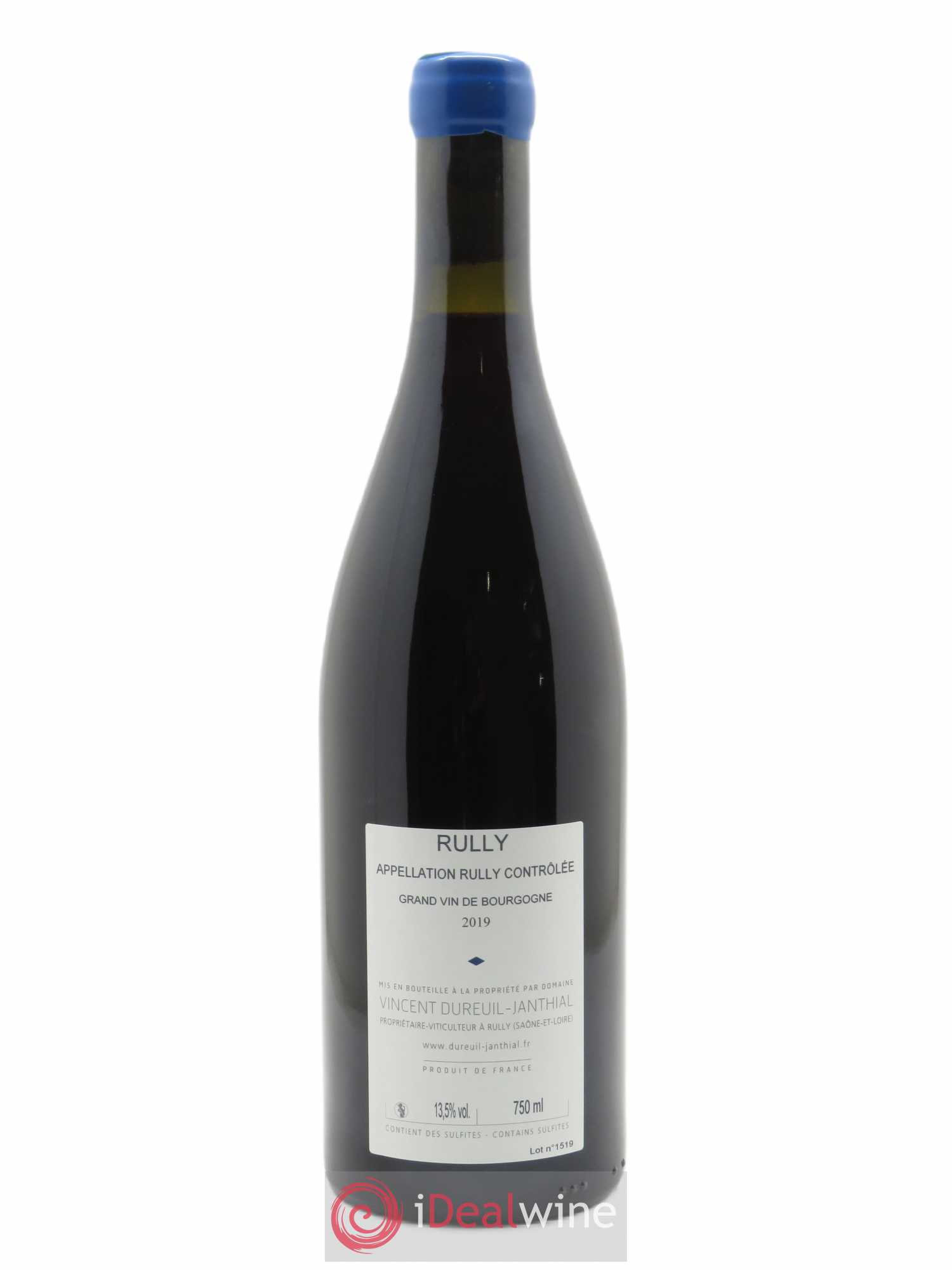 Rully Vincent Dureuil-Janthial 2019 - Posten von 1 Flasche - 1
