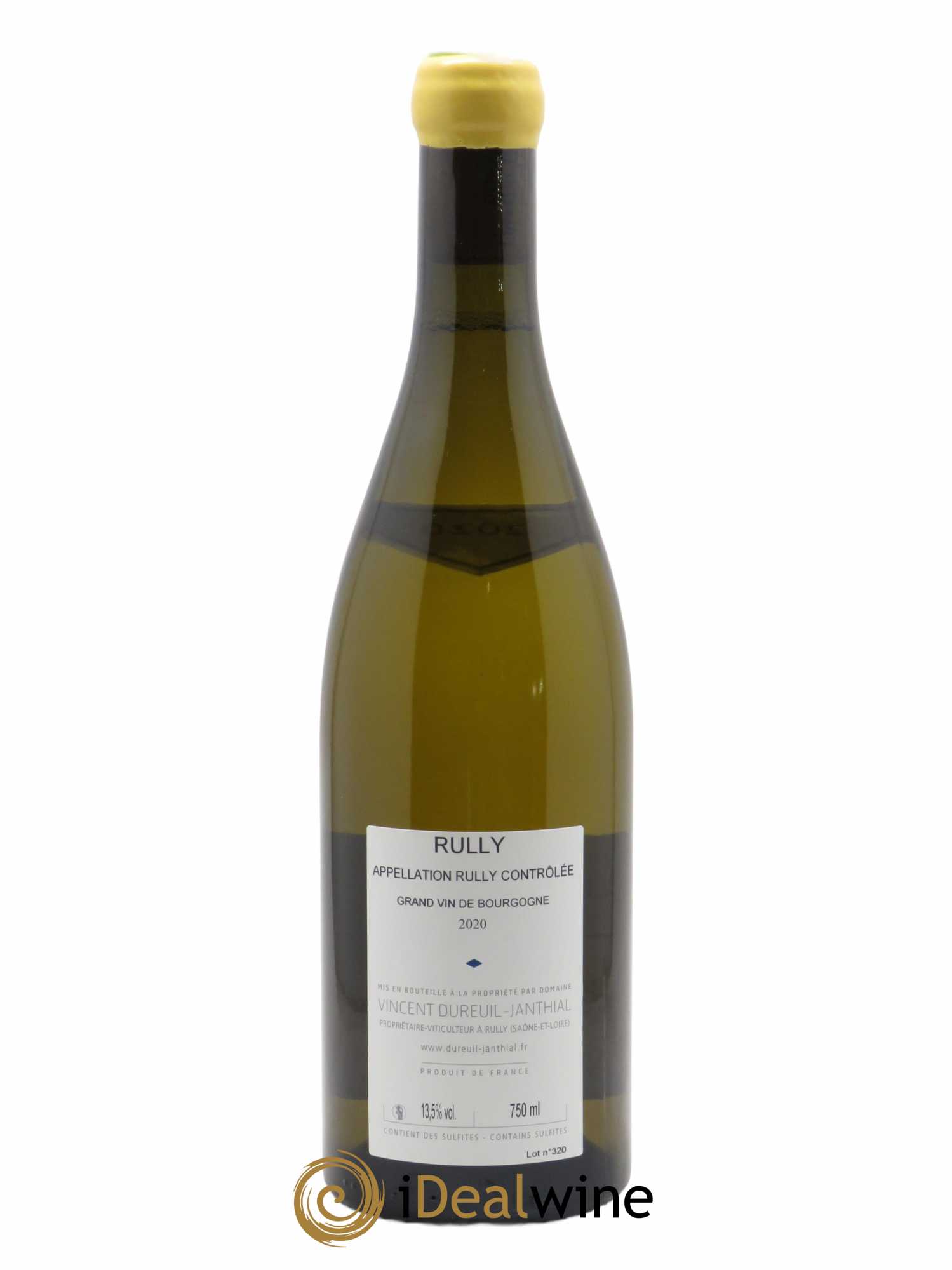 Rully Vincent Dureuil-Janthial 2020 - Lot de 1 bouteille - 1