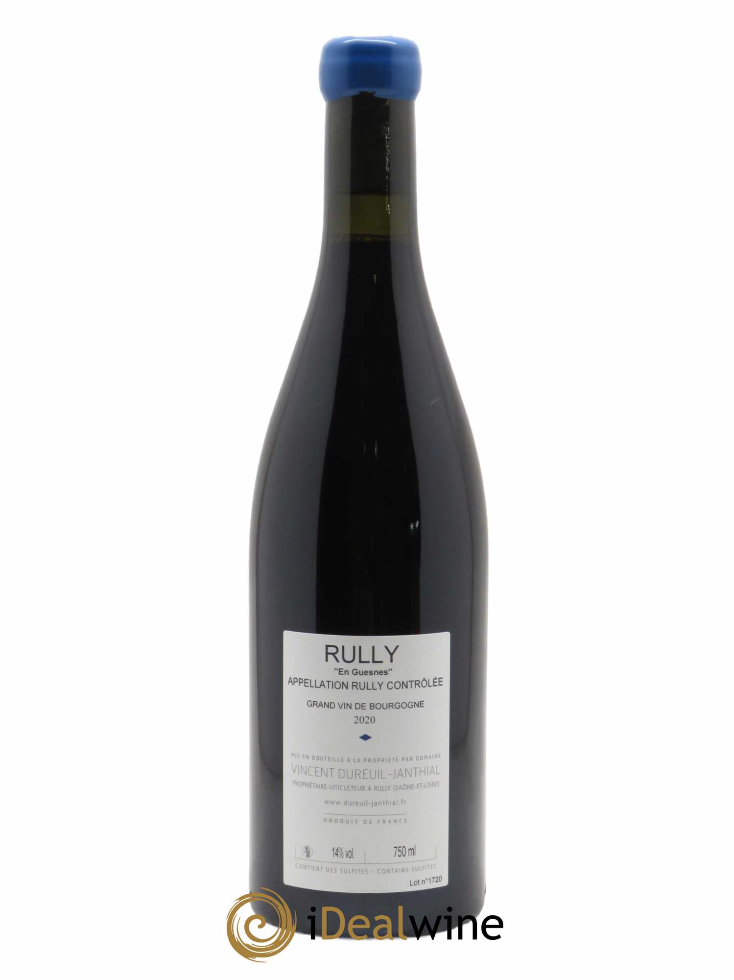 Rully En Guesnes Vincent Dureuil-Janthial 2020 - Lot de 1 bouteille - 1