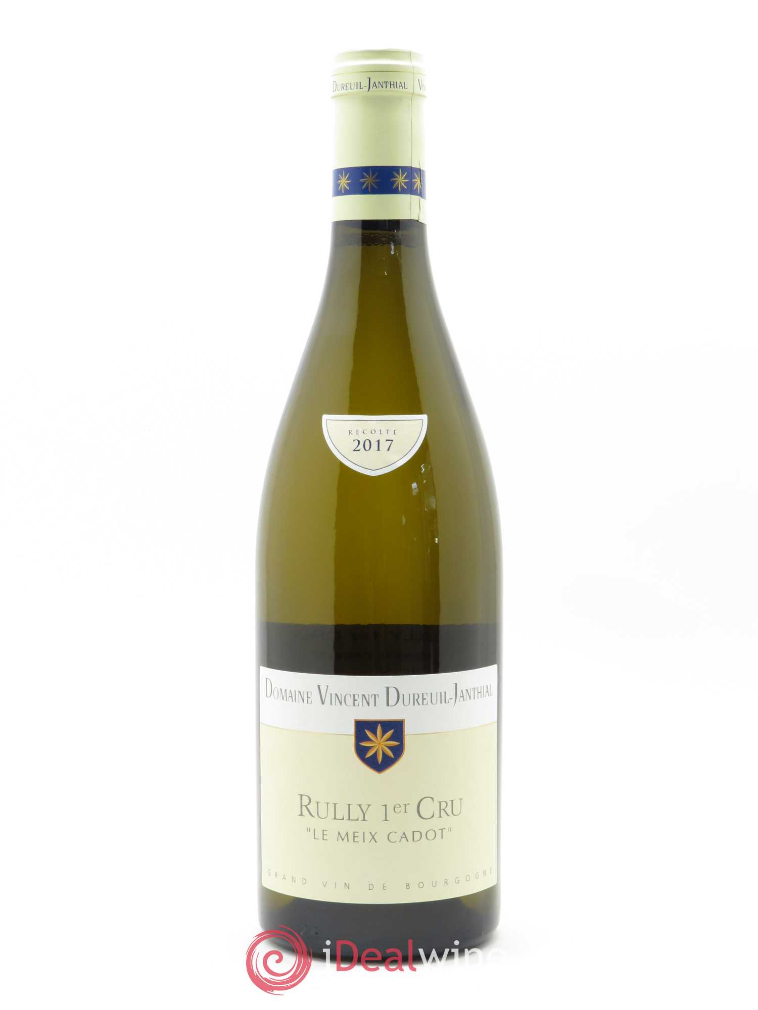 Rully 1er Cru Le Meix Cadot Vincent Dureuil-Janthial 2017 - Lot de 1 bouteille - 0