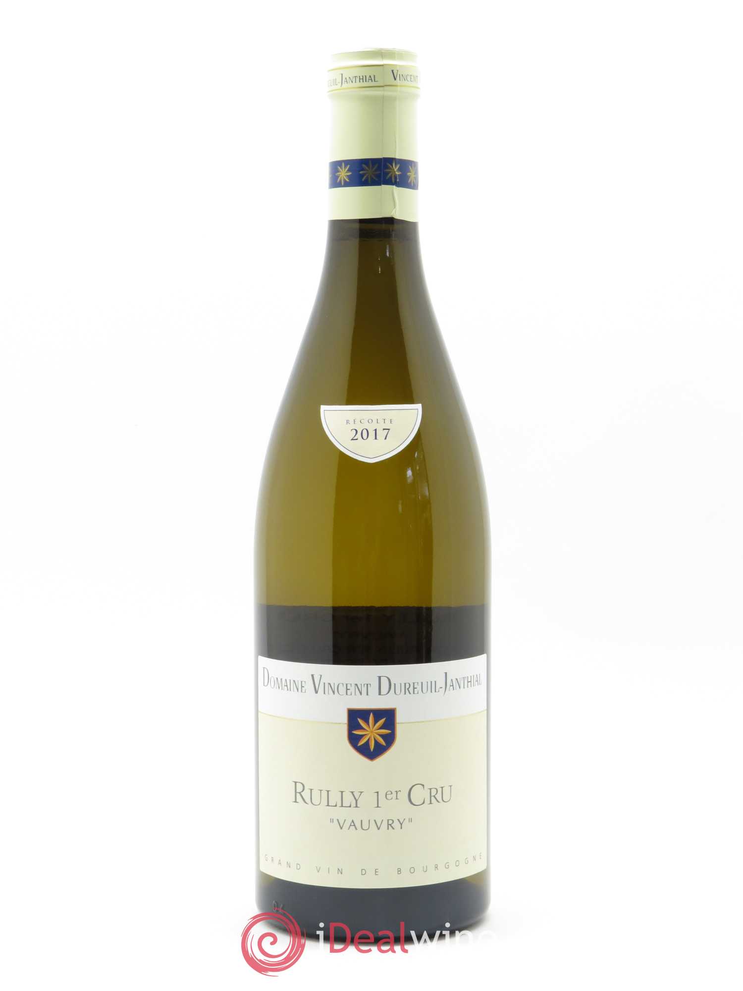 Rully 1er Cru Vauvry Vincent Dureuil-Janthial 2017 - Lot de 1 bouteille - 0