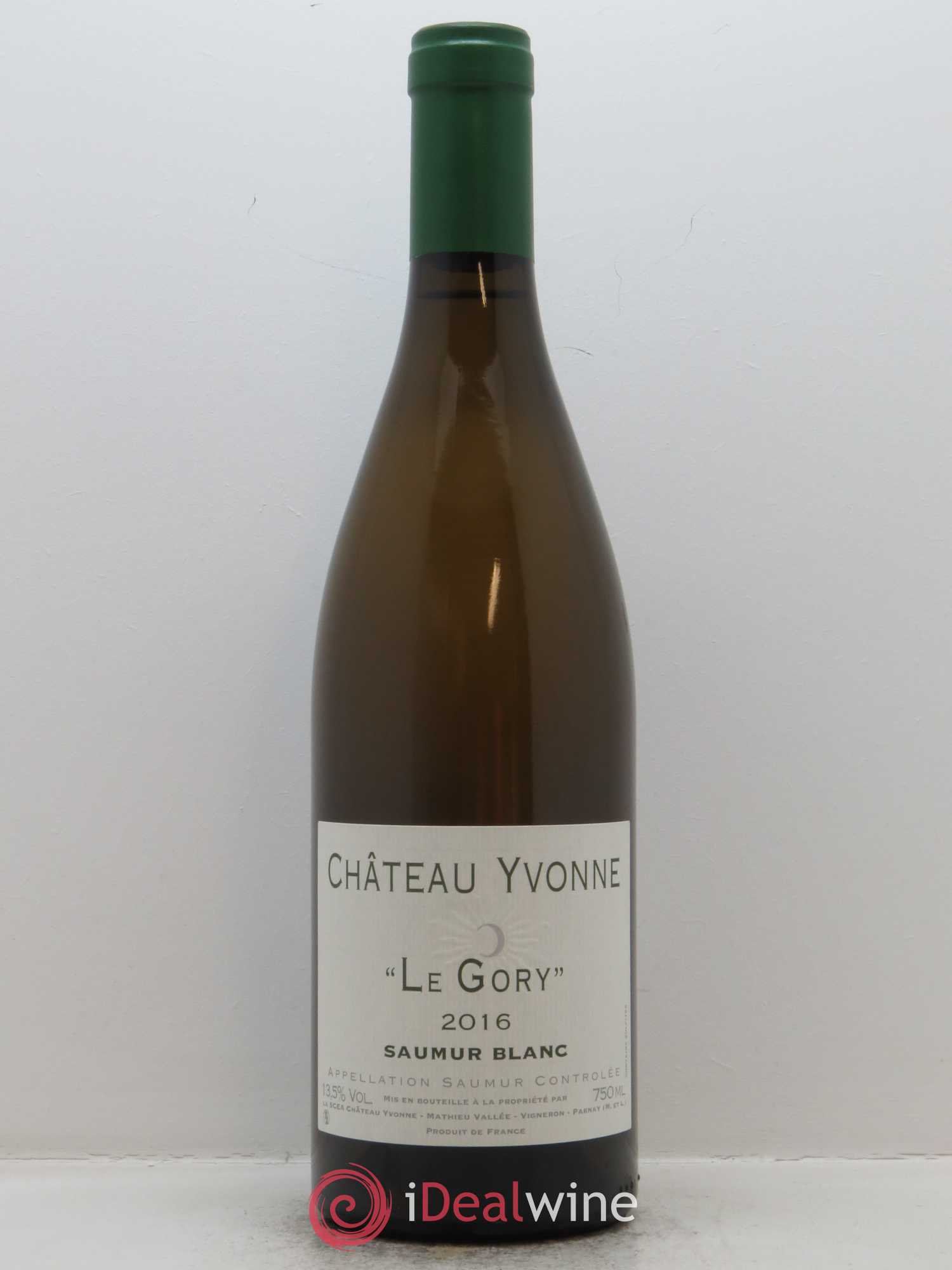 Saumur Le Gory Château Yvonne 2016 - Lot de 1 bouteille - 0
