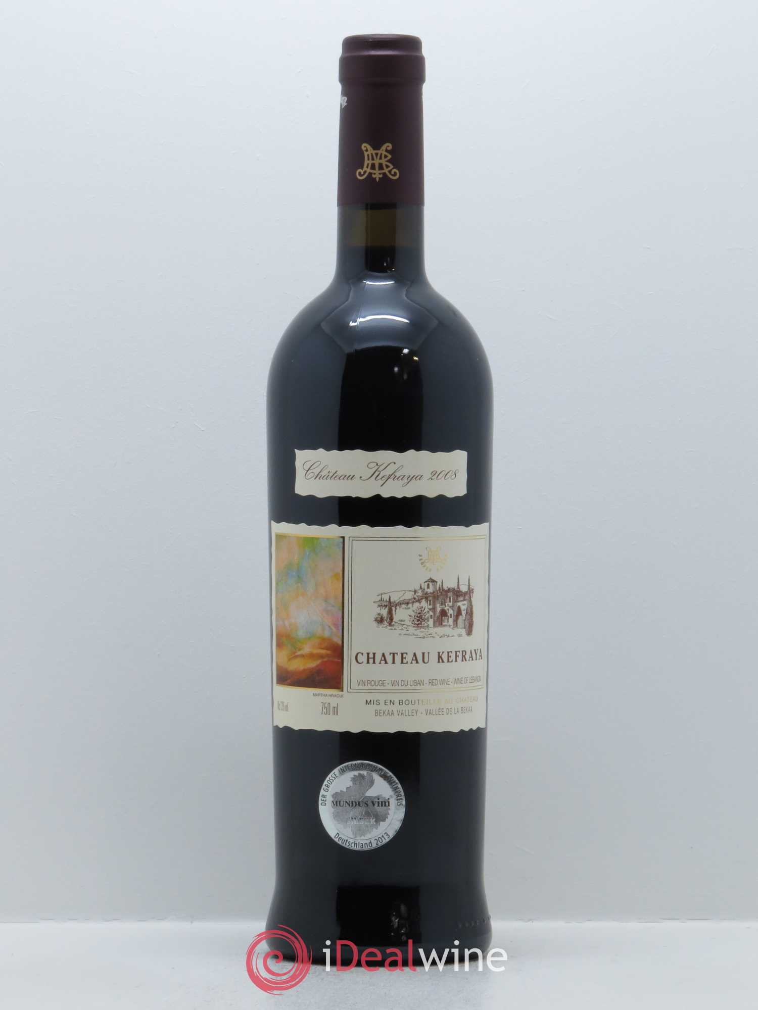 Vallée de la Békaa Château Kefraya Michel de Bustros 2008 - Lot de 1 bouteille - 0