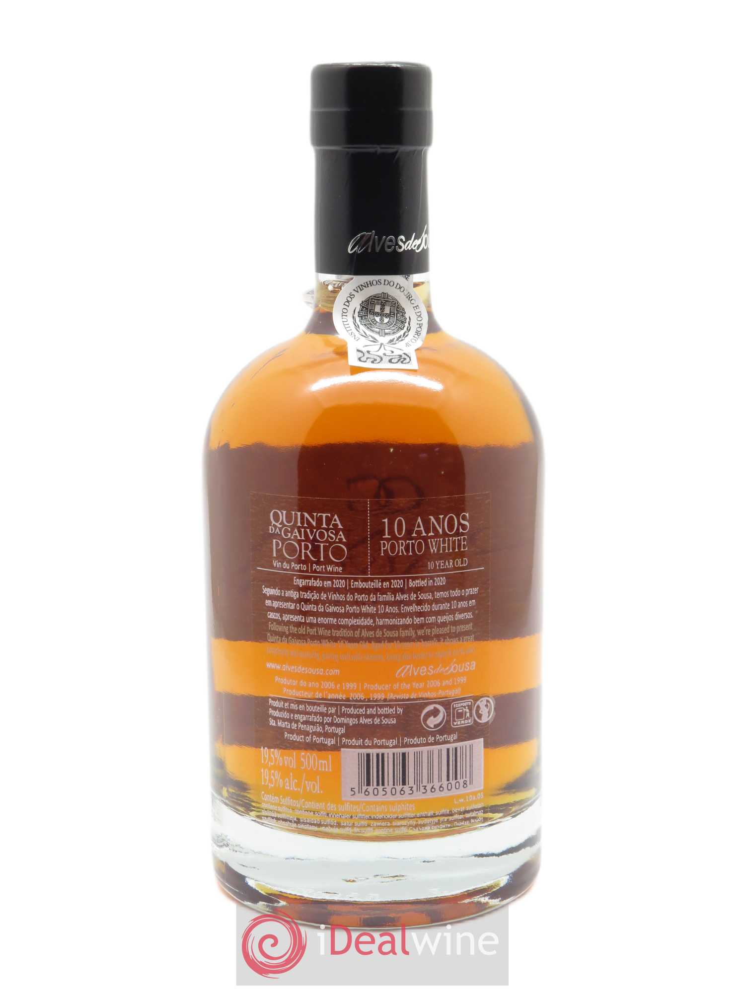 Porto  10 Years Old Quinta Da Gaivosa (50cl) - Lot de 1 bouteille - 1