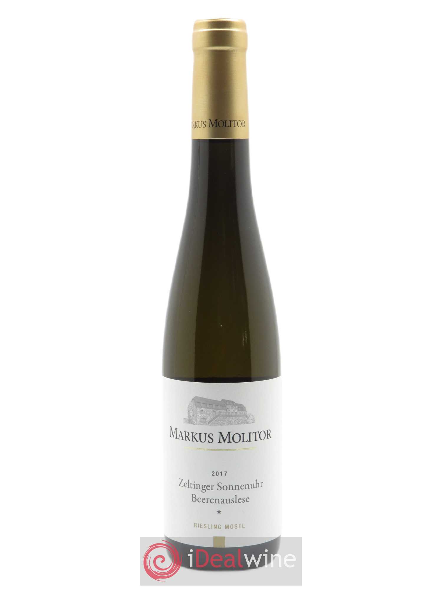 Riesling Markus Molitor Zeltinger Sonnenuhr Beerenauslese Gold Capsule° 2017 - Posten von 1 Demi-Flasche - 0