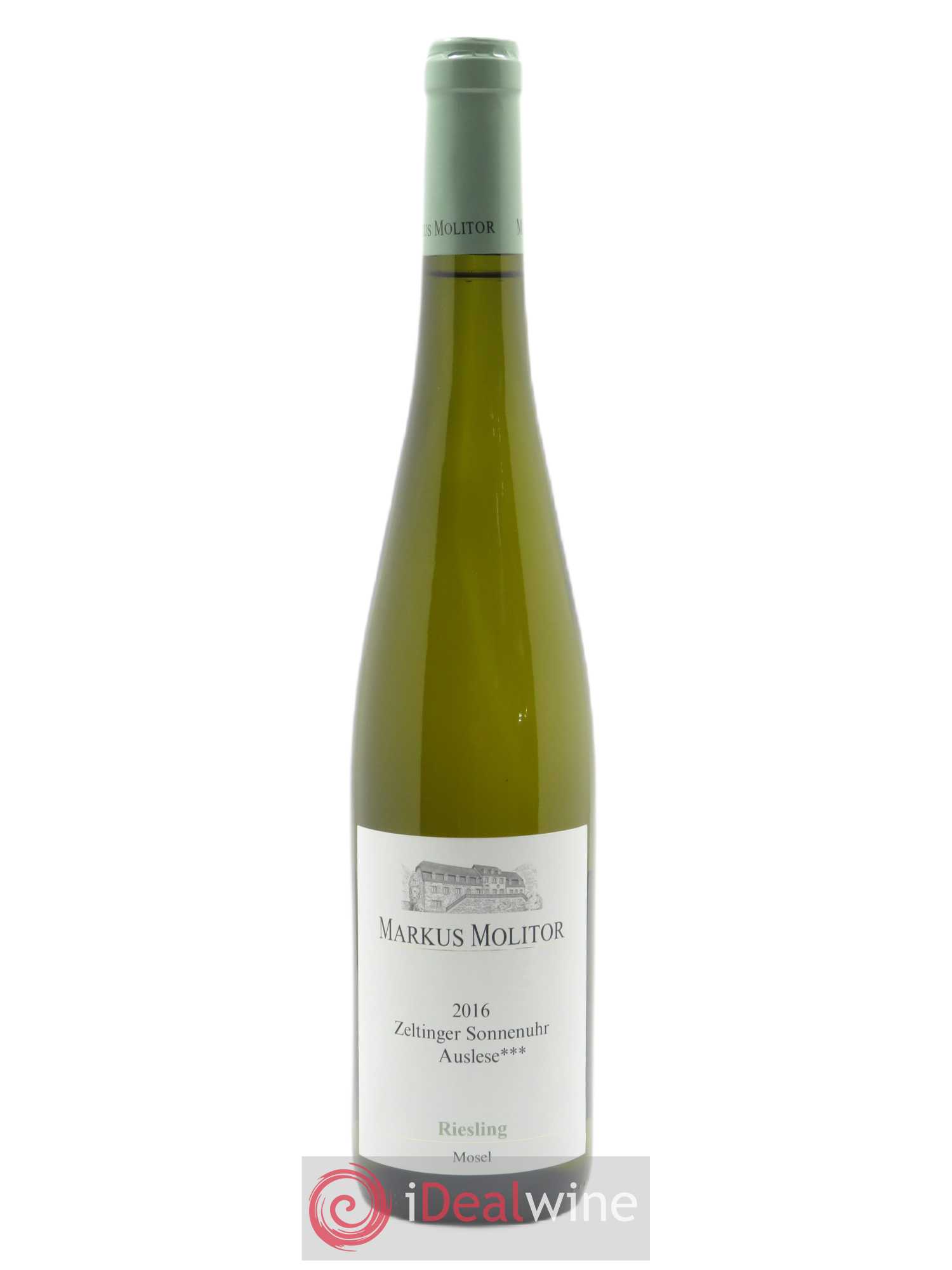 Riesling Markus Molitor Zeltinger Sonnenuhr Auslese Green Capsule°°° 2016 - Lot de 1 bouteille - 0