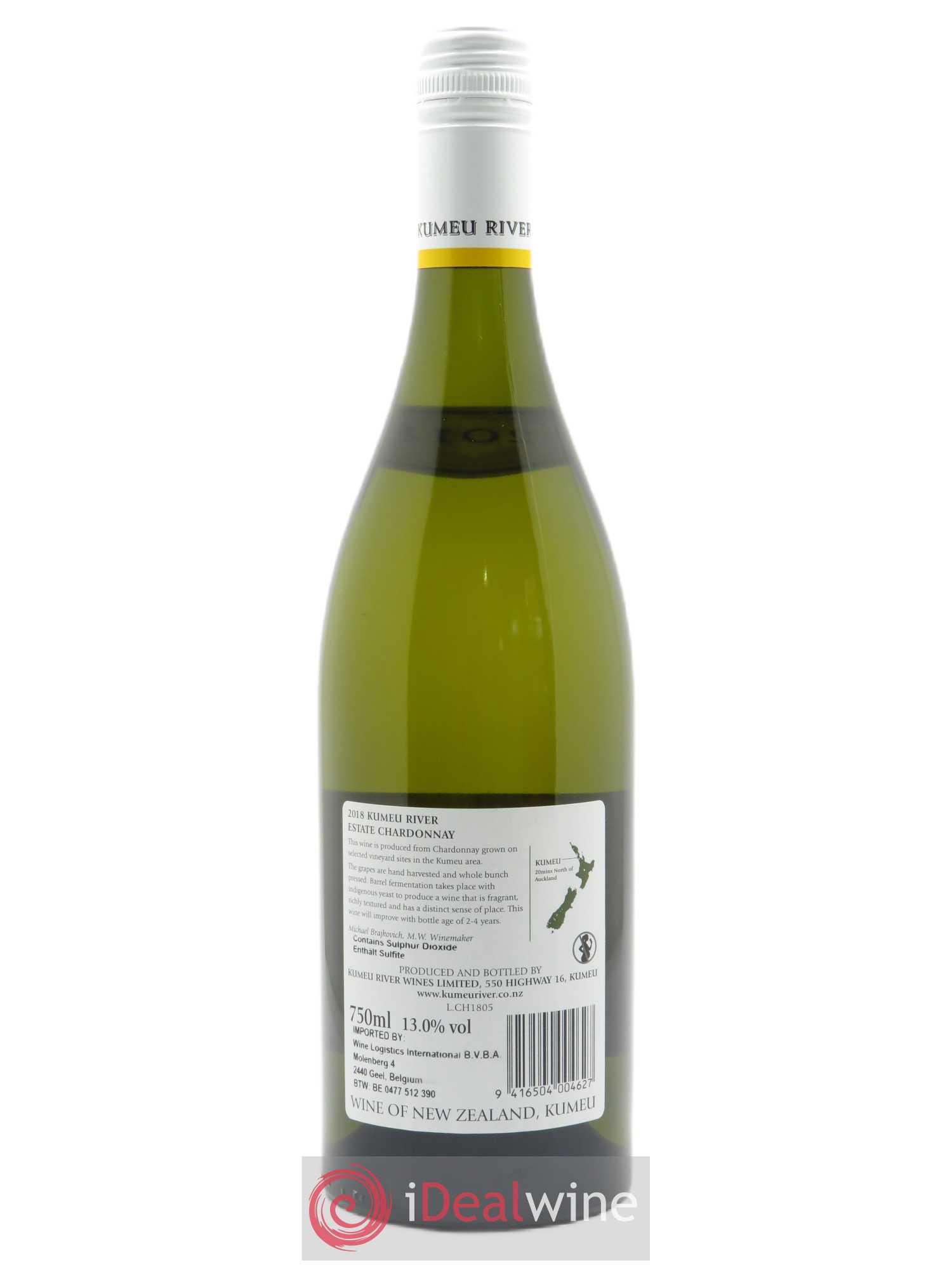 Nouvelle Zélande Kumeu River Village Chardonnay  2018 - Posten von 1 Flasche - 1