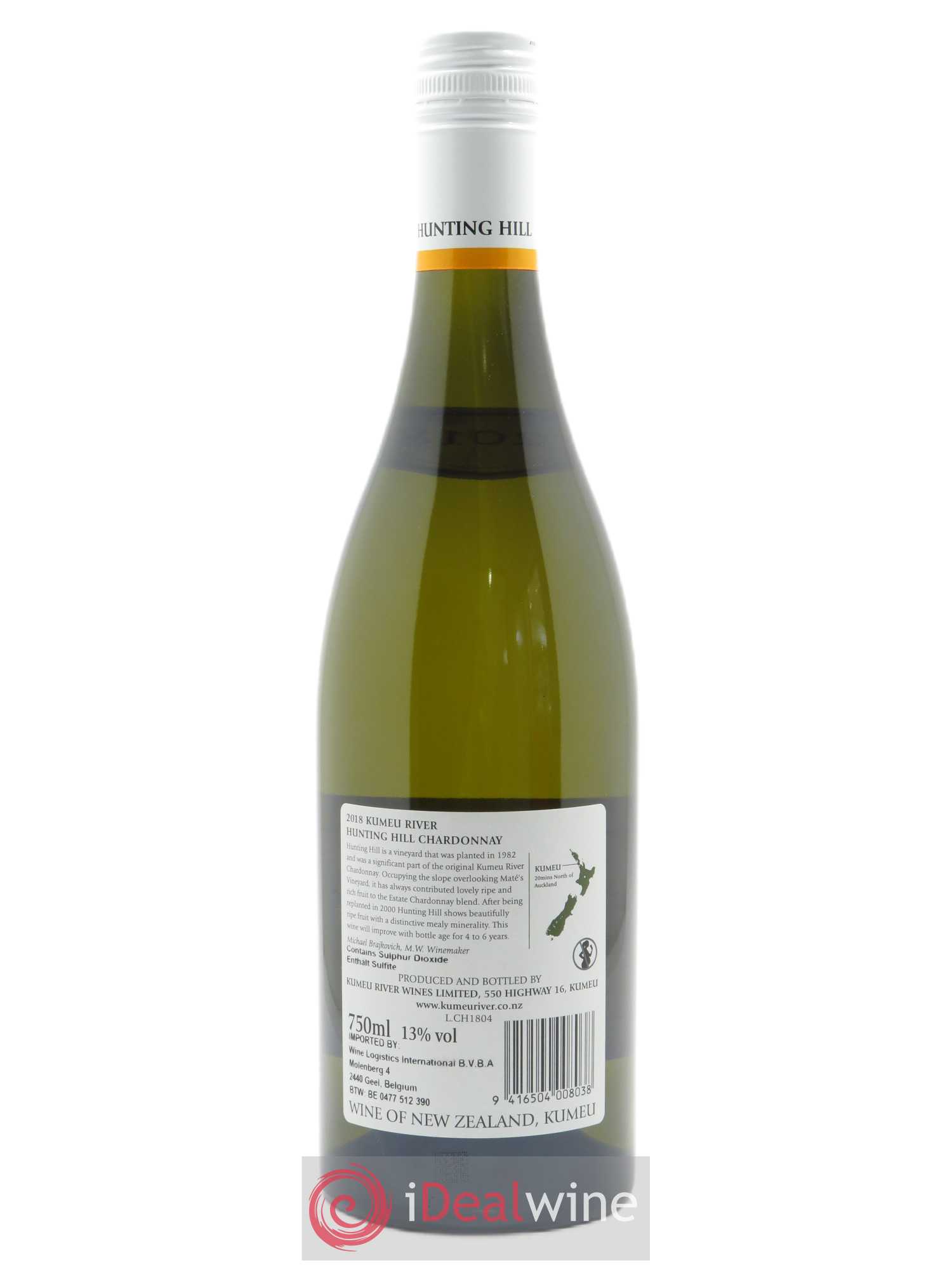 Nouvelle Zélande Kumeu River Hunting Hill 2018 - Lot de 1 bouteille - 1