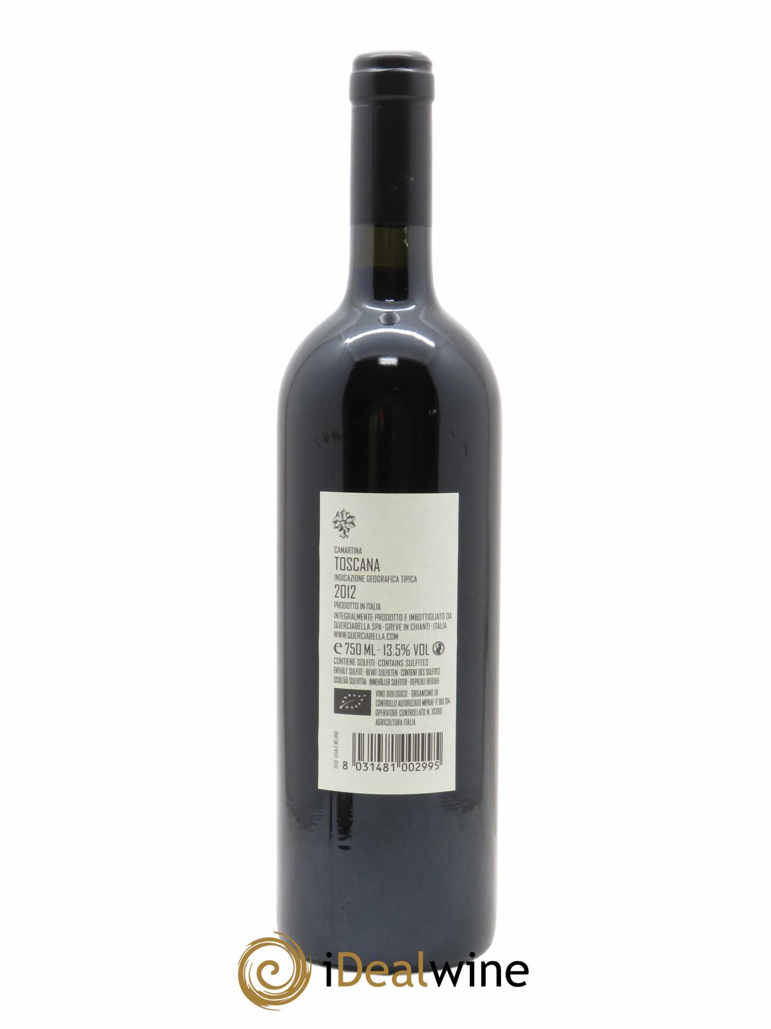 Toscana IGT Querciabella Camartina Sebastiano Castiglioni  2012 - Lot of 1 bottle - 1