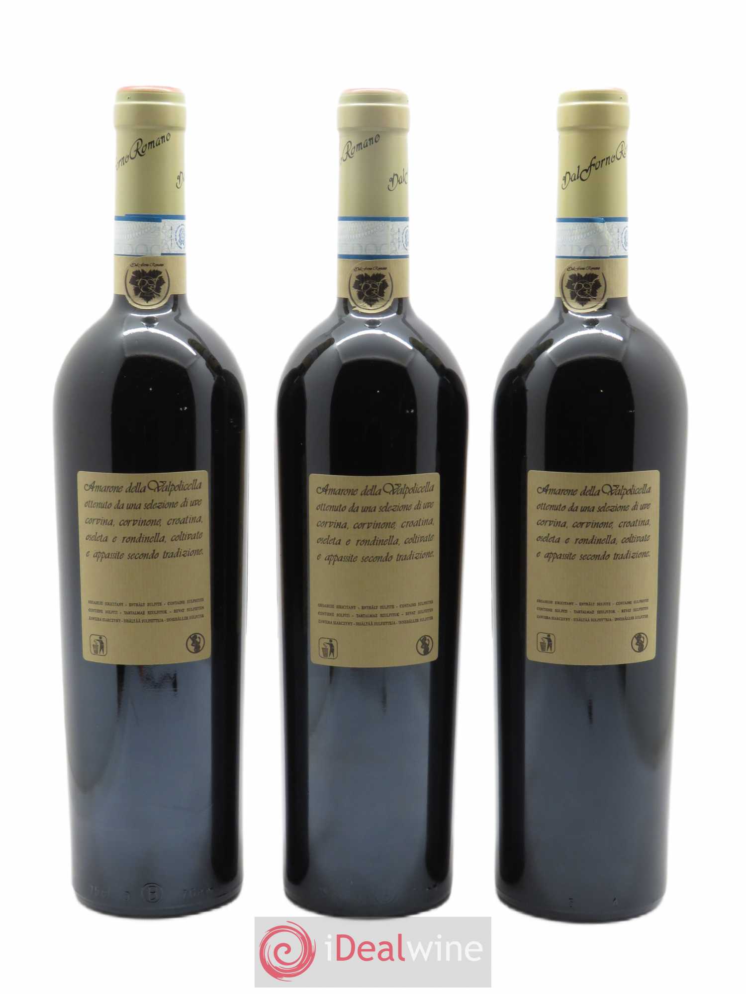 Amarone della Valpolicella Monte Lodoletta DOCG Coffret de 3 Bouteilles Dal Forno Romano - Lot de 1 bouteille - 2