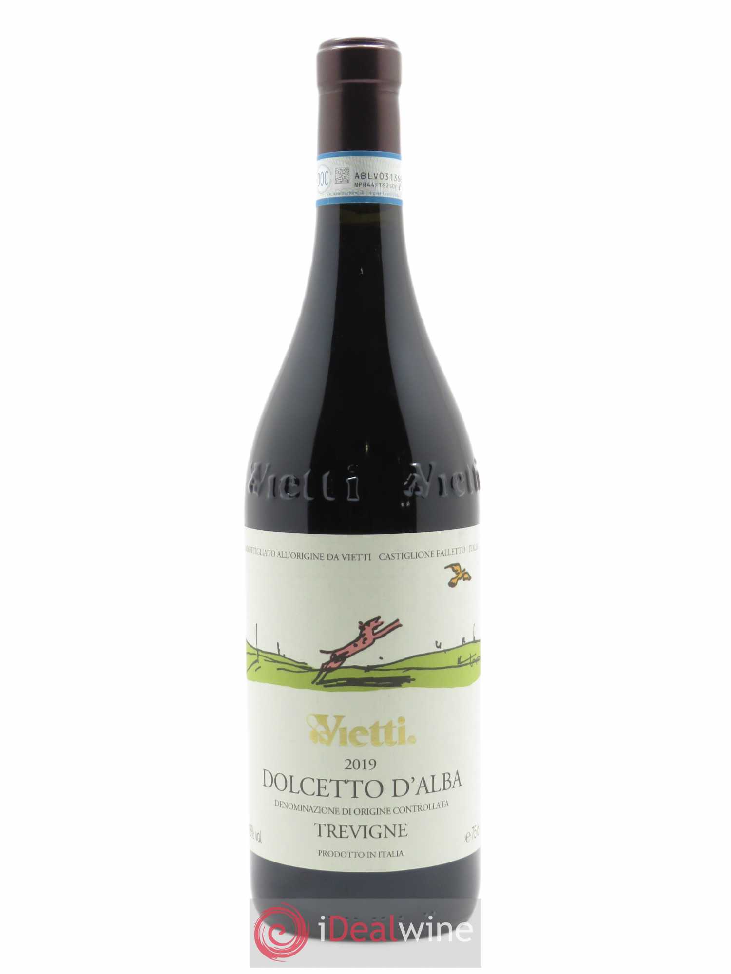 Dolcetto d'Alba DOC Tre Vigne Vietti 2019 - Lot de 1 bouteille - 0