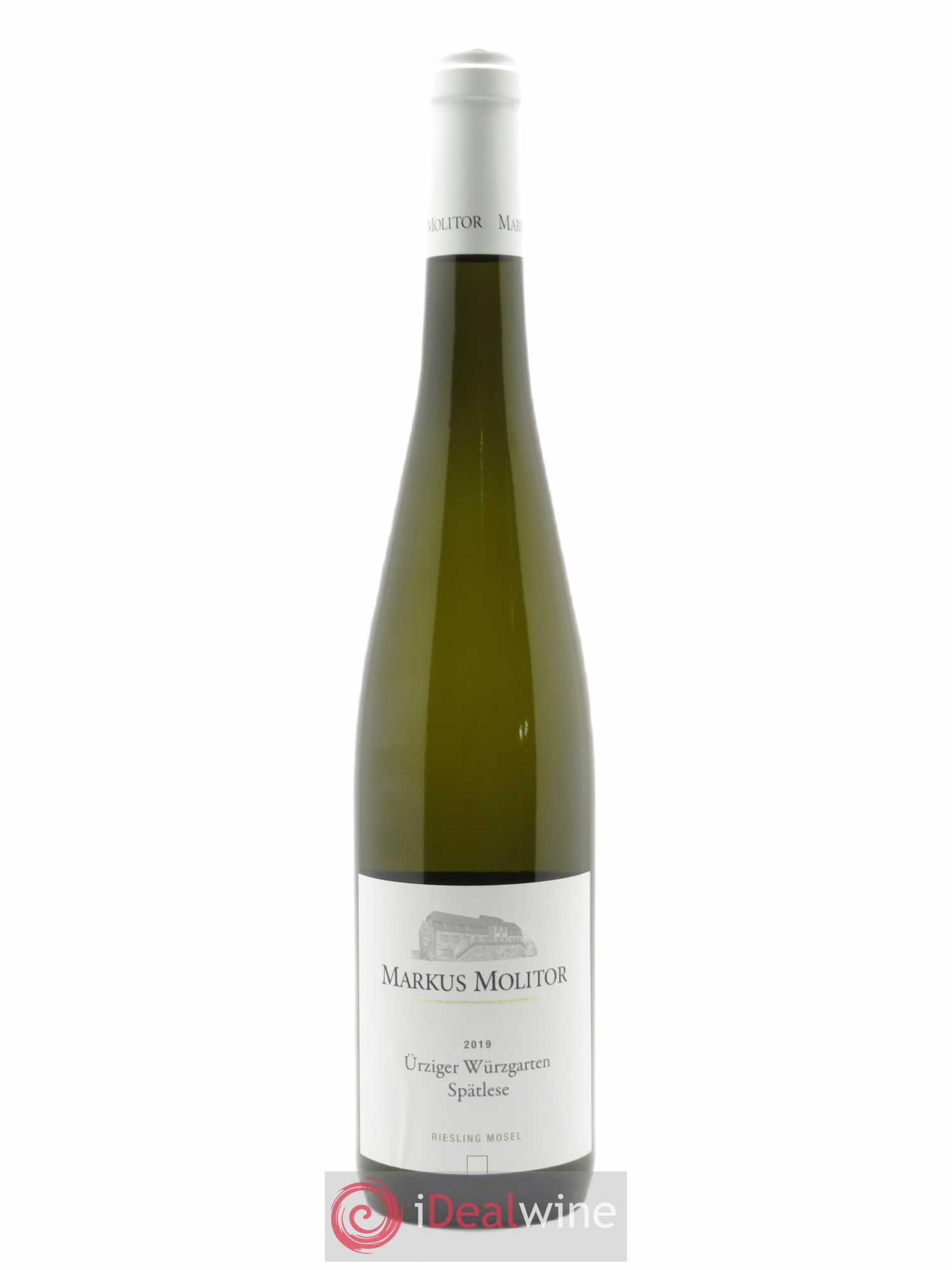 Riesling Markus Molitor Urziger Wurzgarten Spatlese White Capsule 2019 - Lot de 1 bouteille - 0