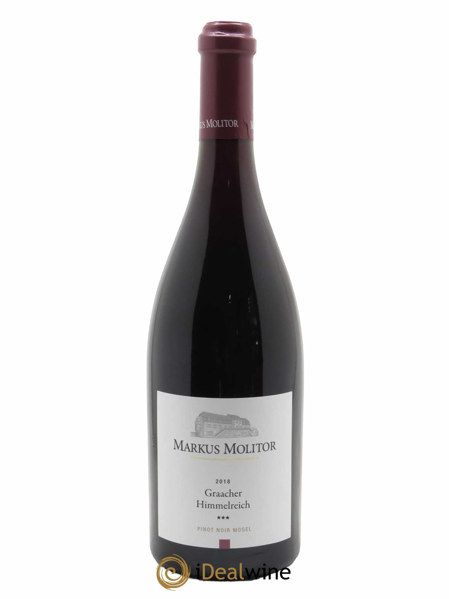 Pinot Noir Markus Molitor Graacher Himmelreich °°° 2018 - Lot de 1 bouteille - 0