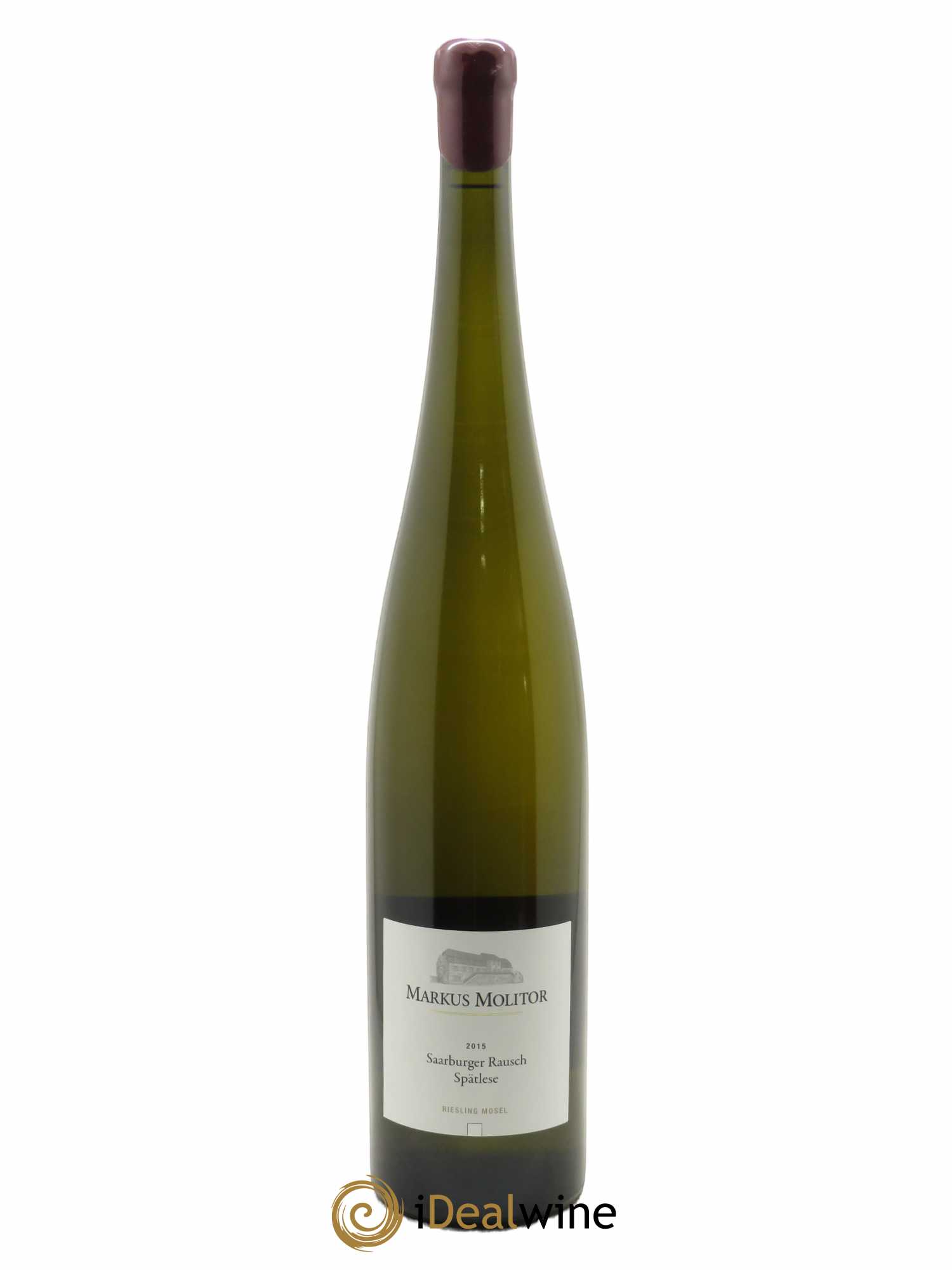 Riesling Markus Molitor Saarburger Rausch Spatlese White Capsule 2015 - Posten von 1 Magnum - 0