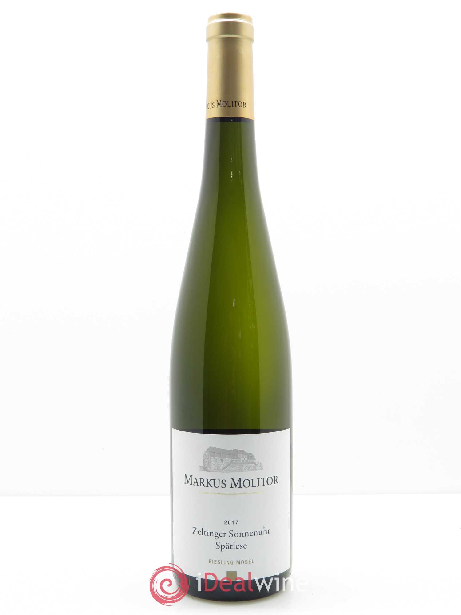 Riesling Markus Molitor Zeltinger Sonnenuhr Spätlese White Capsule 2017 - Lot de 1 bouteille - 0