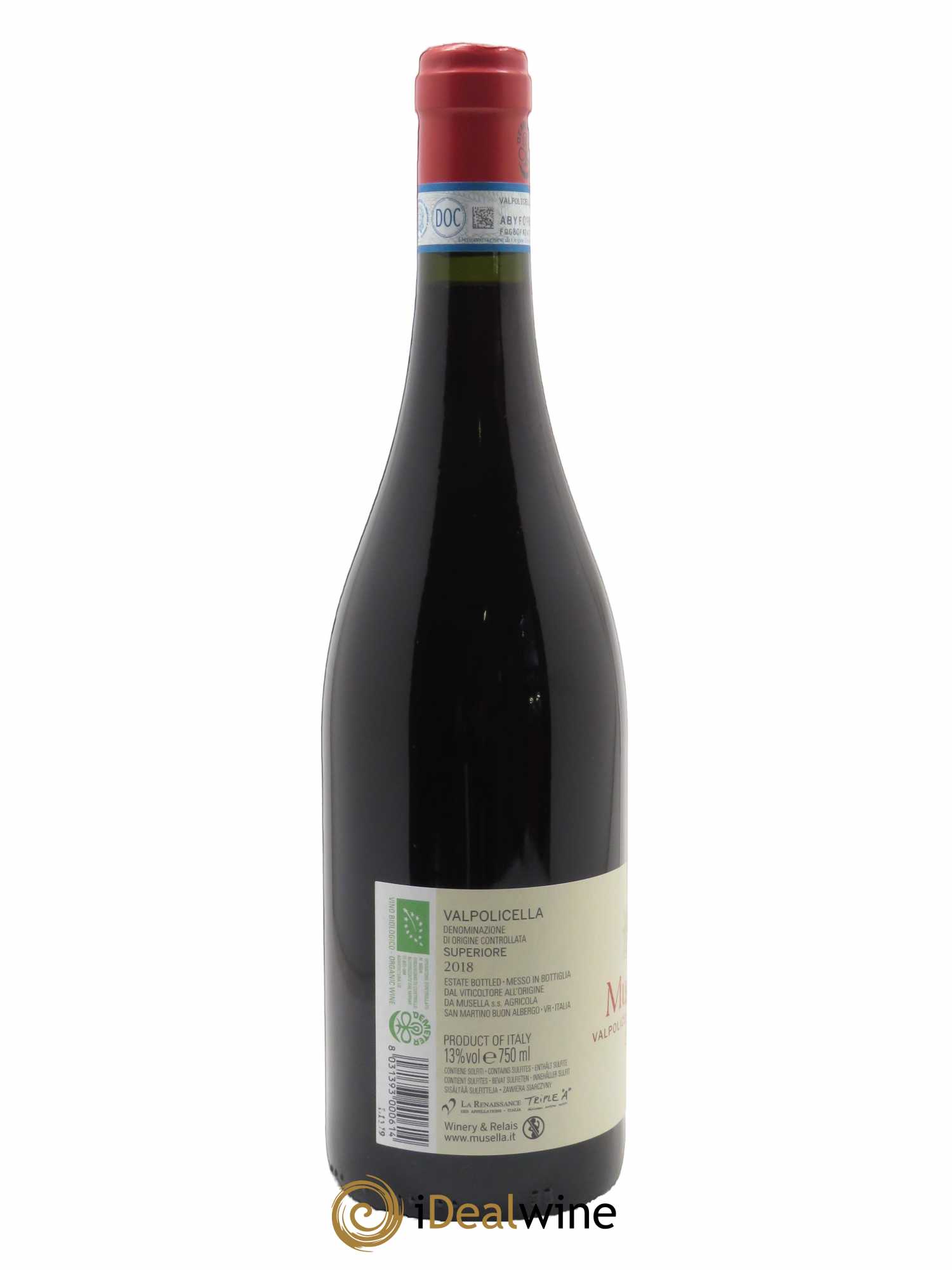 Valpolicella Superiore DOC Musella 2018 - Lot of 1 bottle - 1