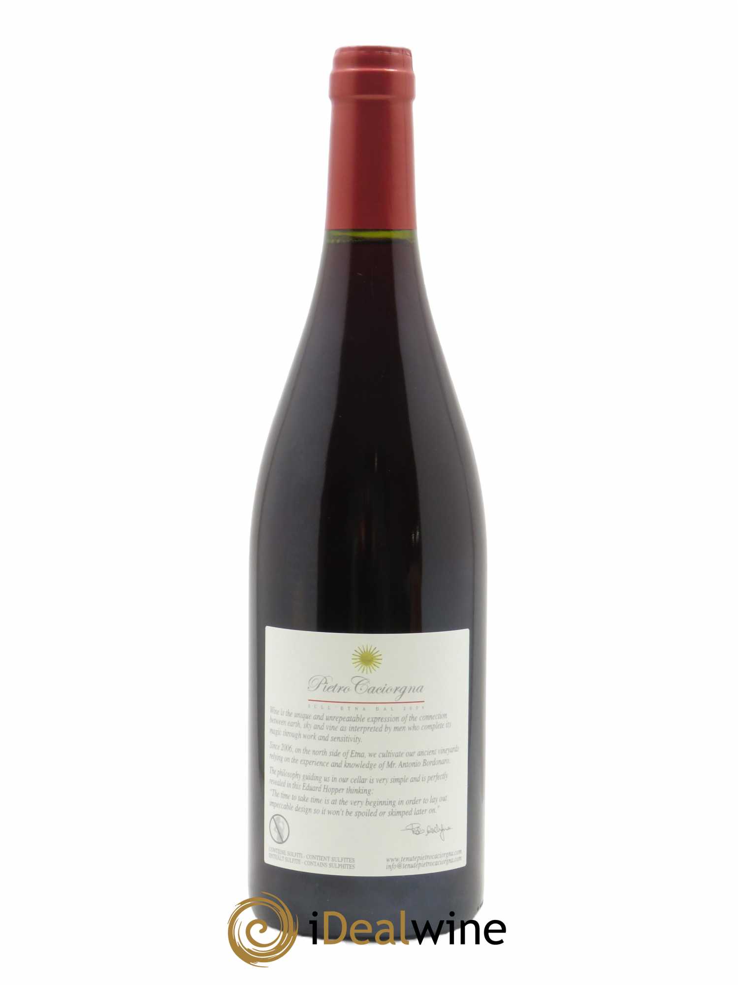 Etna Rosso DOC Azienda Agricola Pietro Caciorgna Ciauria 2021 - Lot of 1 bottle - 1