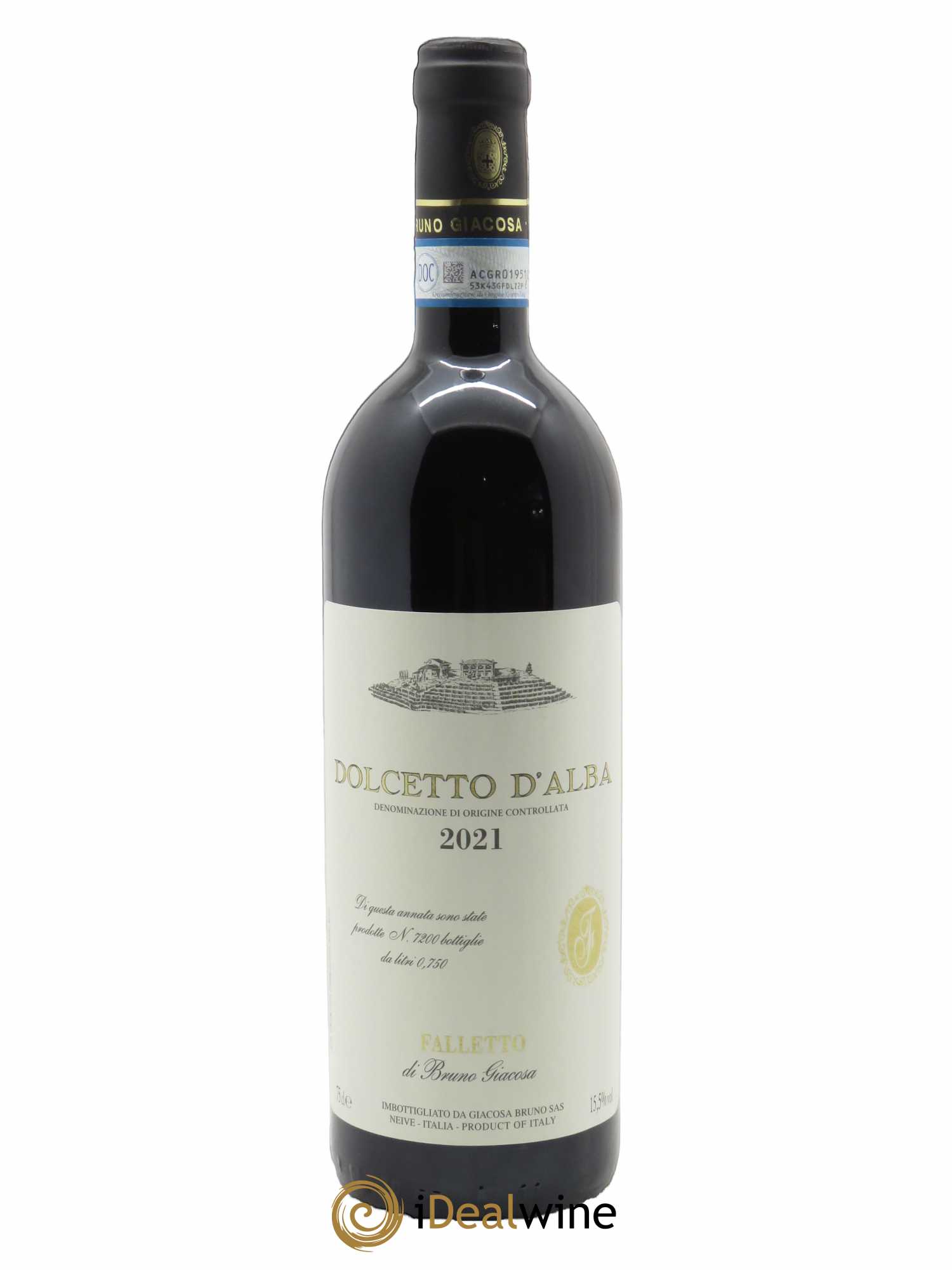 Dolcetto d'Alba DOC Azienda Agricola Falletto di Bruno Giacosa 2021 - Lot of 1 bottle - 0