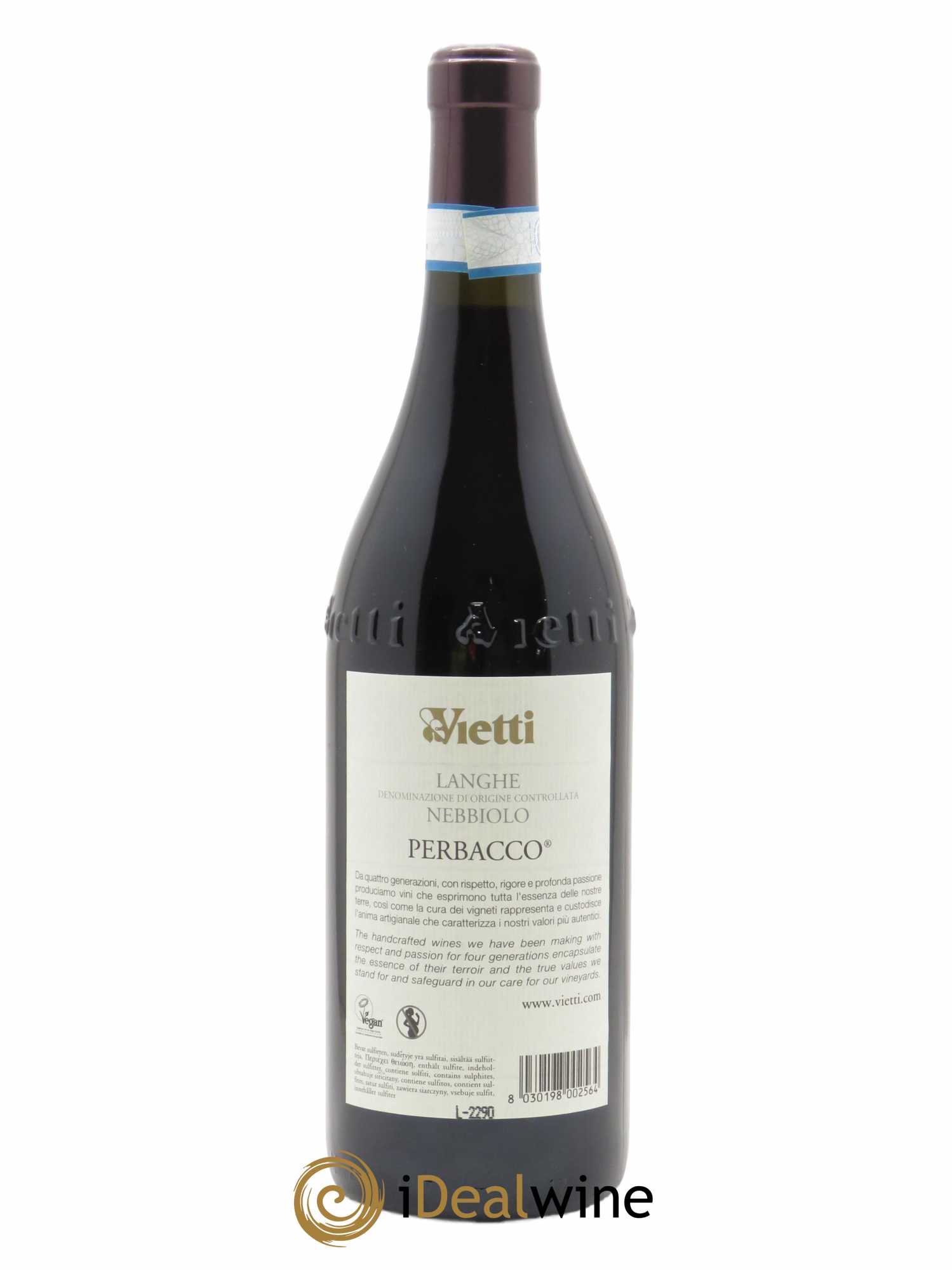 Langhe DOC Perbacco Vietti 2020 - Lot de 1 bouteille - 1