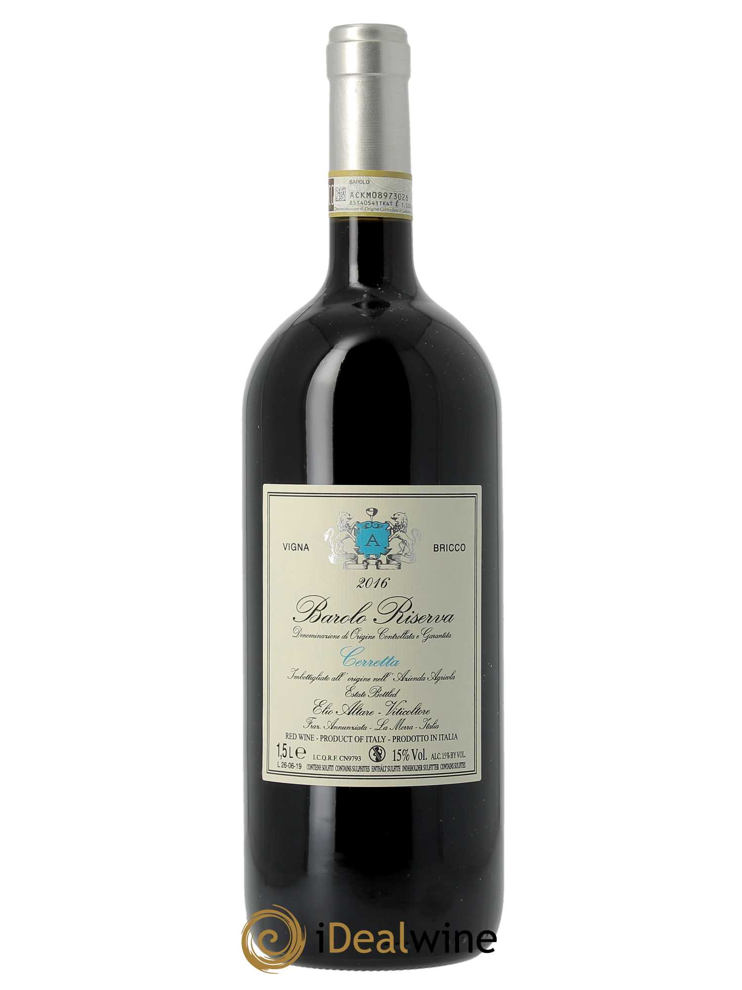 Barolo DOCG Elio Altare DOCG Ceretta - Vigna Bricco 2016 - Lot de 1 magnum - 1