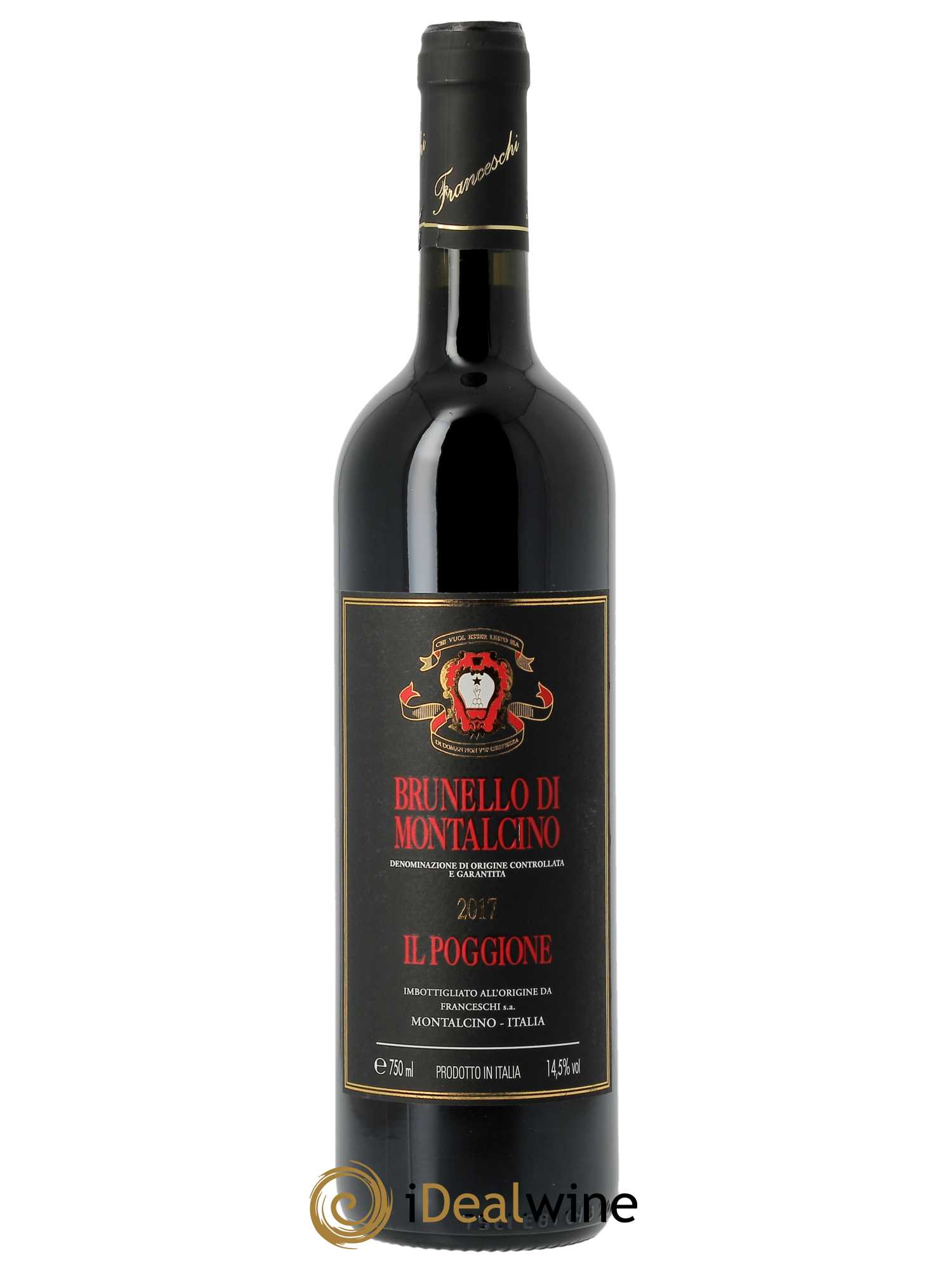 Brunello di Montalcino DOCG Il Poggione Lavinio Franceschi 2017 - Lot de 1 bouteille - 0