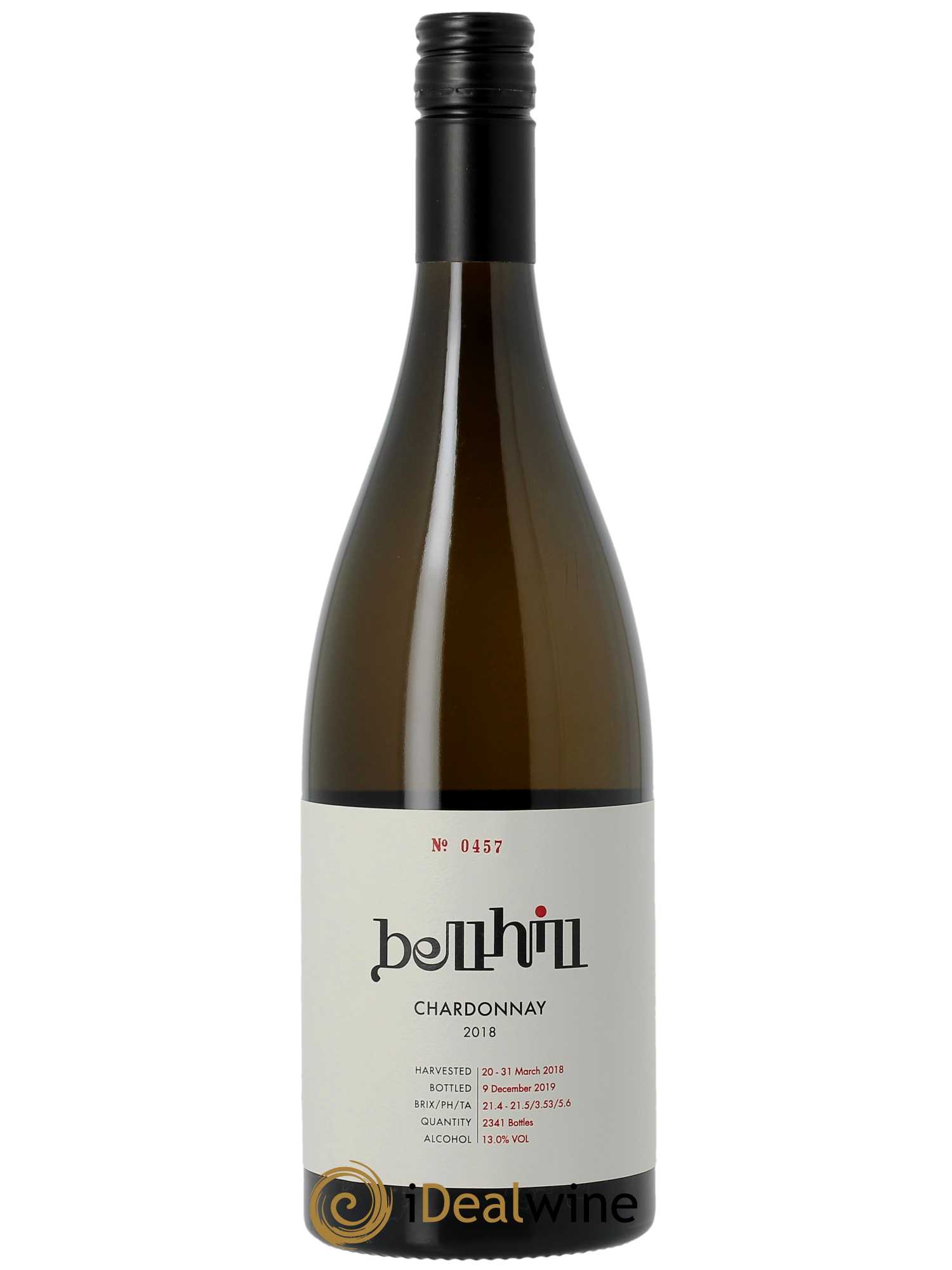 Canterbury Bell Hill Chardonnay 2018 - Lot de 1 bouteille - 0