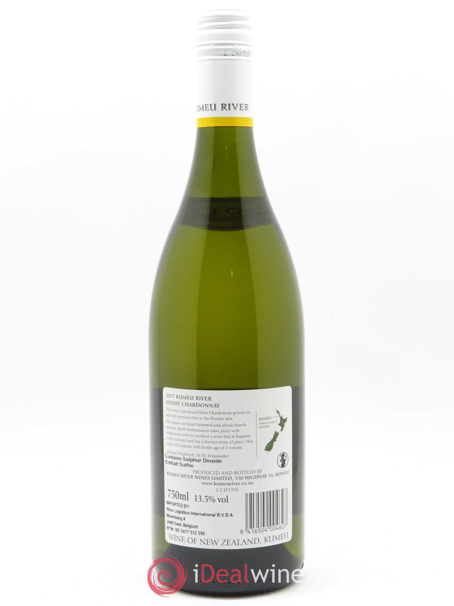 Nouvelle Zélande Kumeu River Village Chardonnay 2017 - Lot de 1 bouteille - 1
