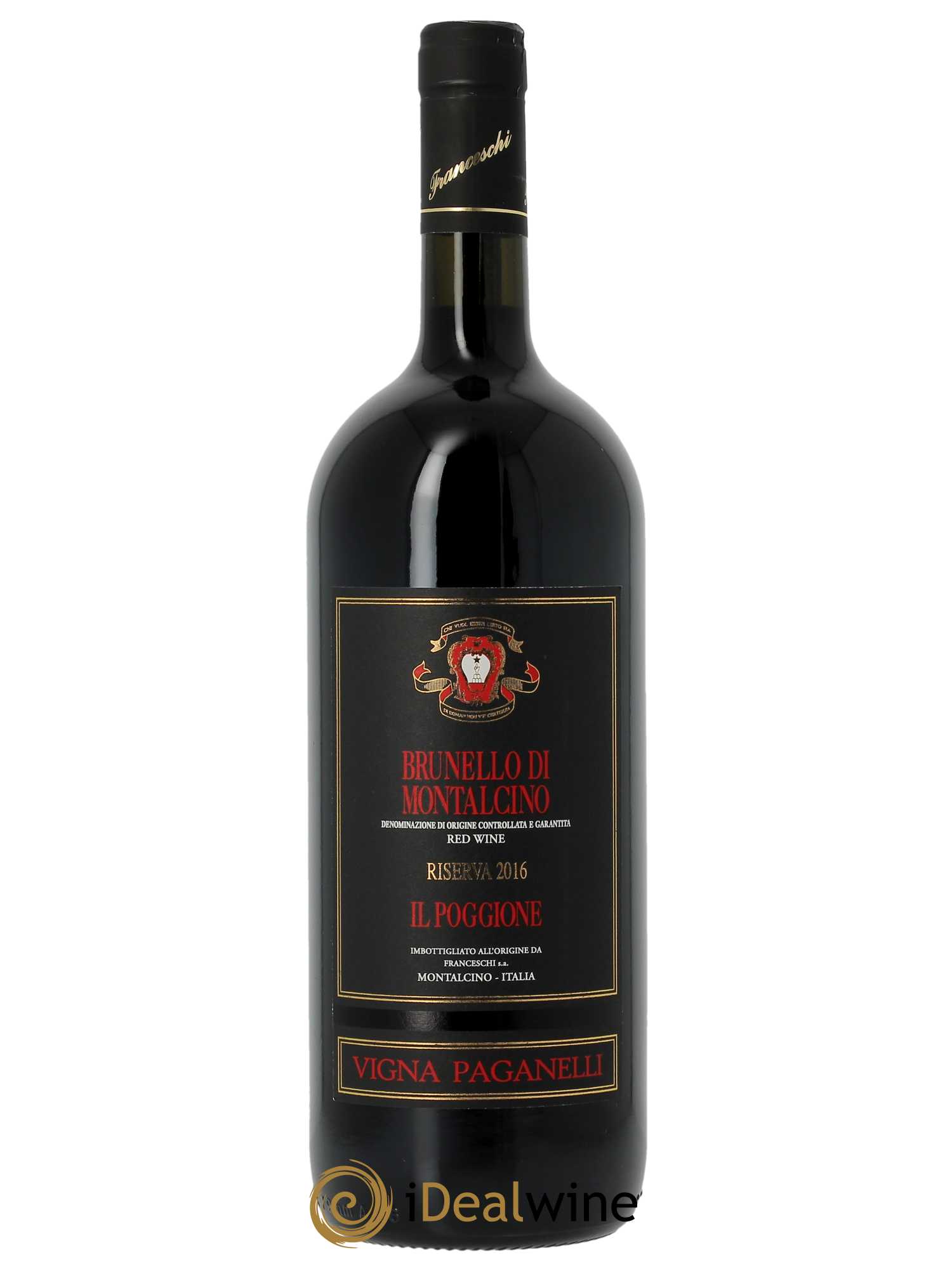 Brunello di Montalcino DOCG Il Poggione Riserva Vigna Paganelli Lavinio Franceschi 2016 - Posten von 1 Magnum - 1