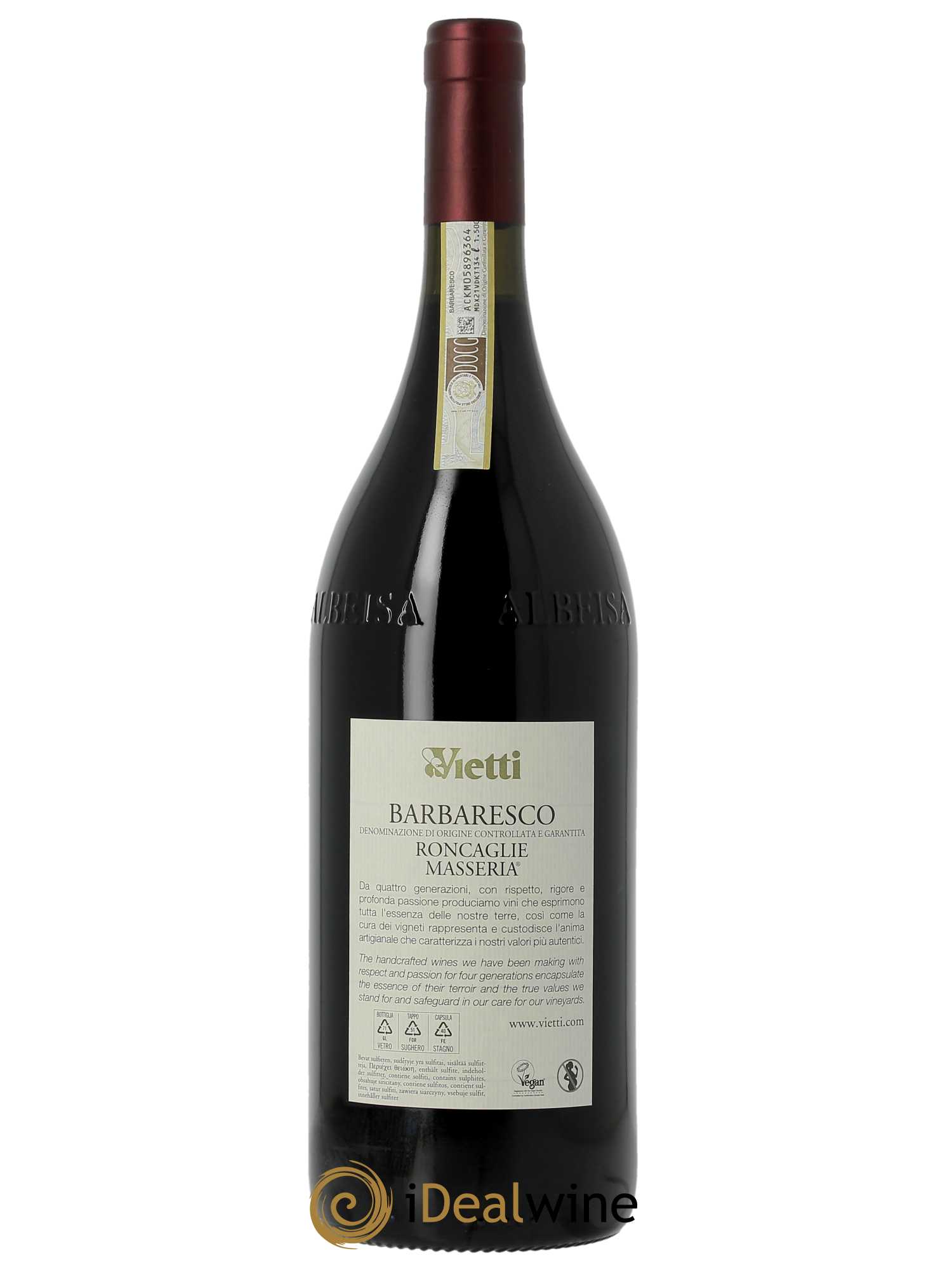 Barbaresco DOCG Masseria Vietti 2019 - Lot de 1 magnum - 4