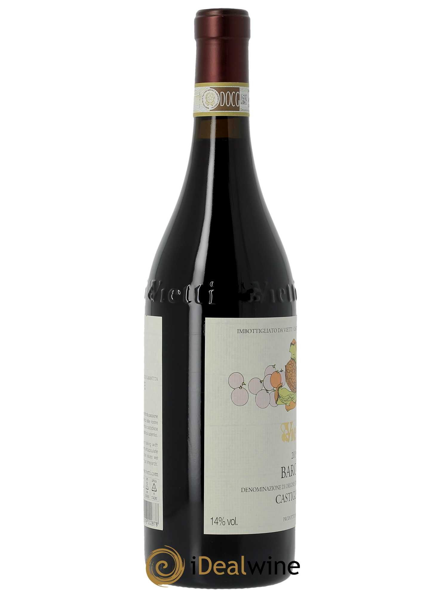 Barolo DOCG Castiglione Vietti 2019 - Lotto di 1 bottiglia - 2