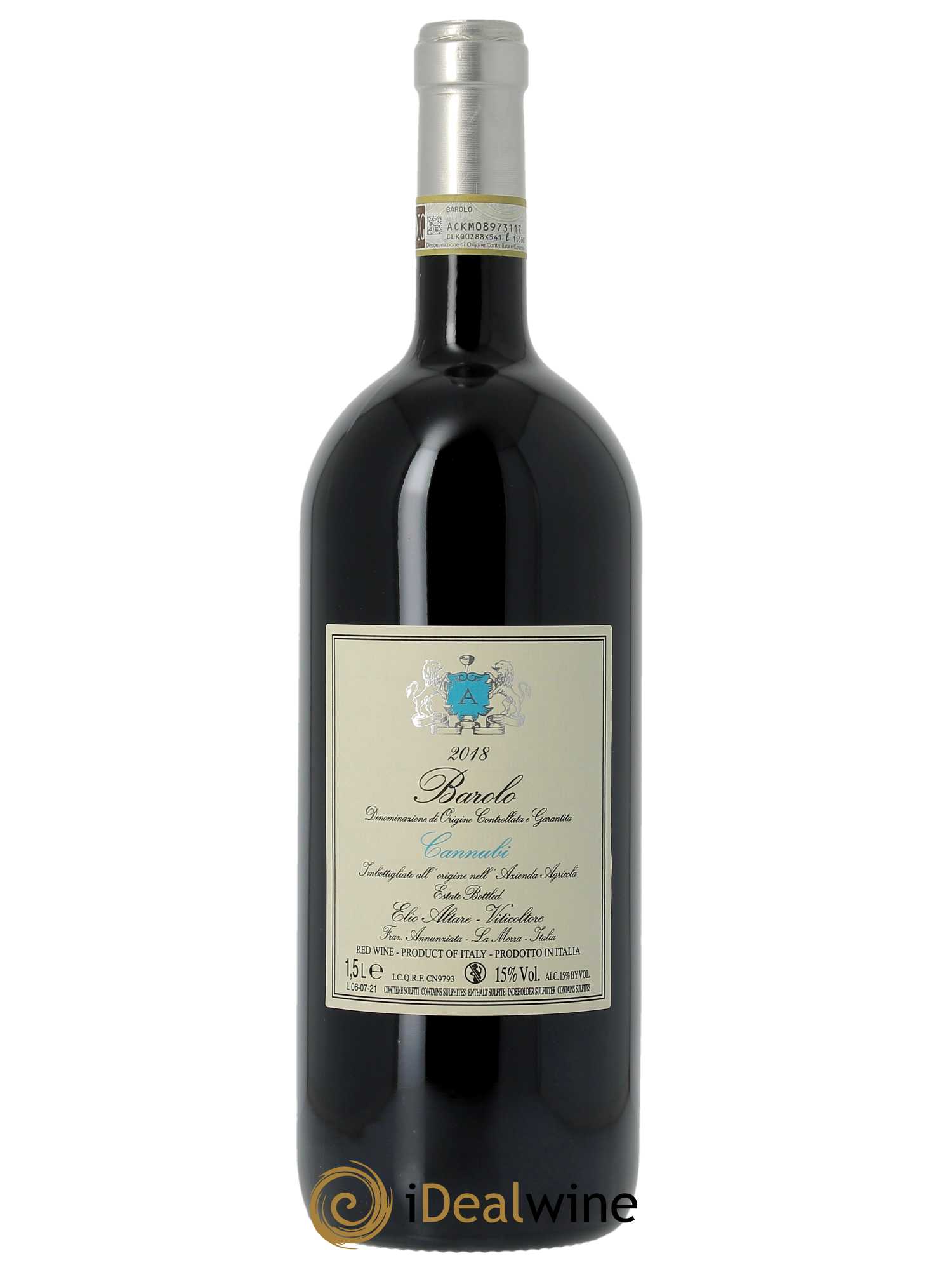 Barolo DOCG Elio Altare Cannubi 2018 - Lot of 1 magnum - 1