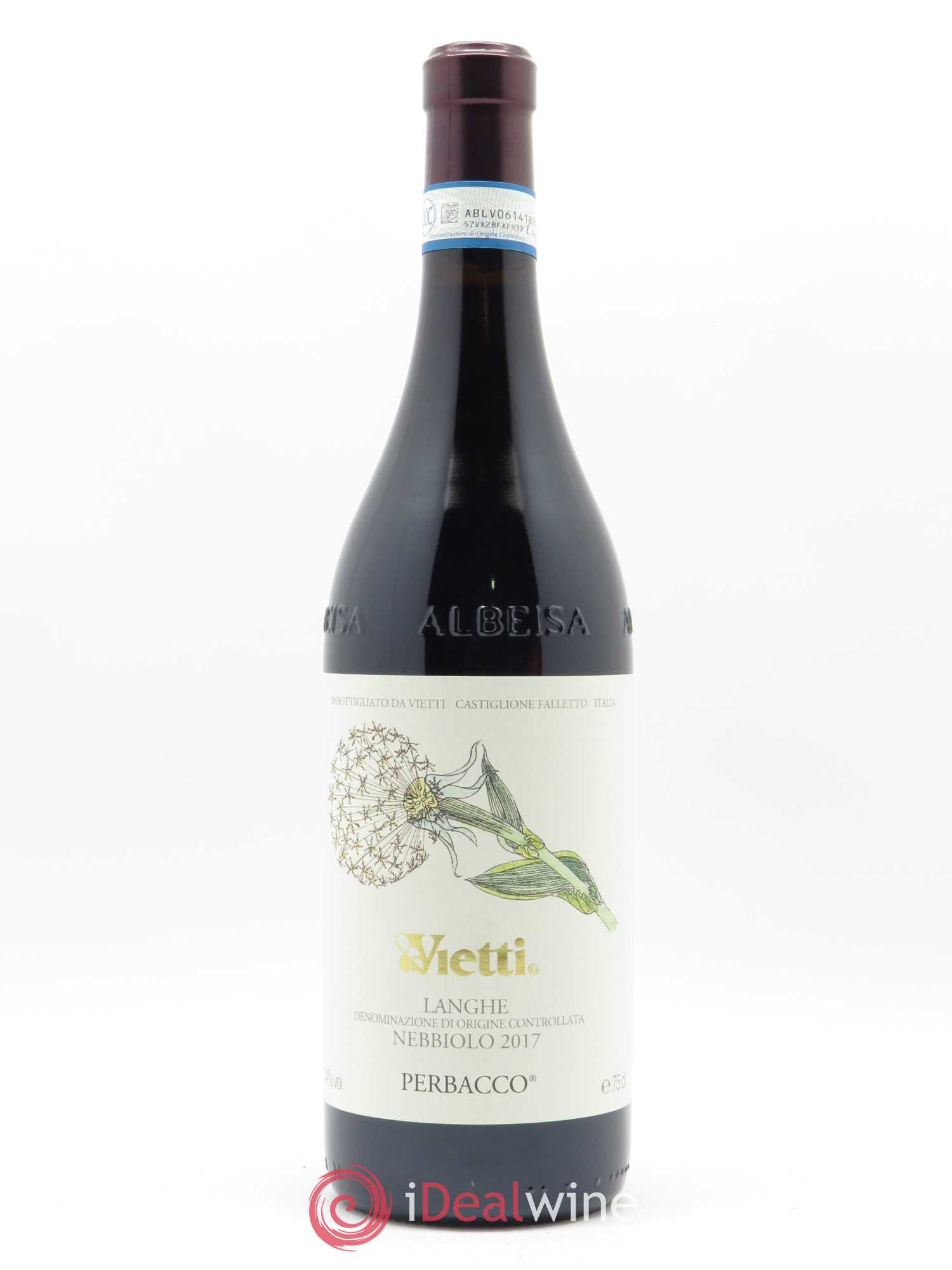 Langhe DOC Perbacco Vietti 2017 - Lot de 1 bouteille - 0