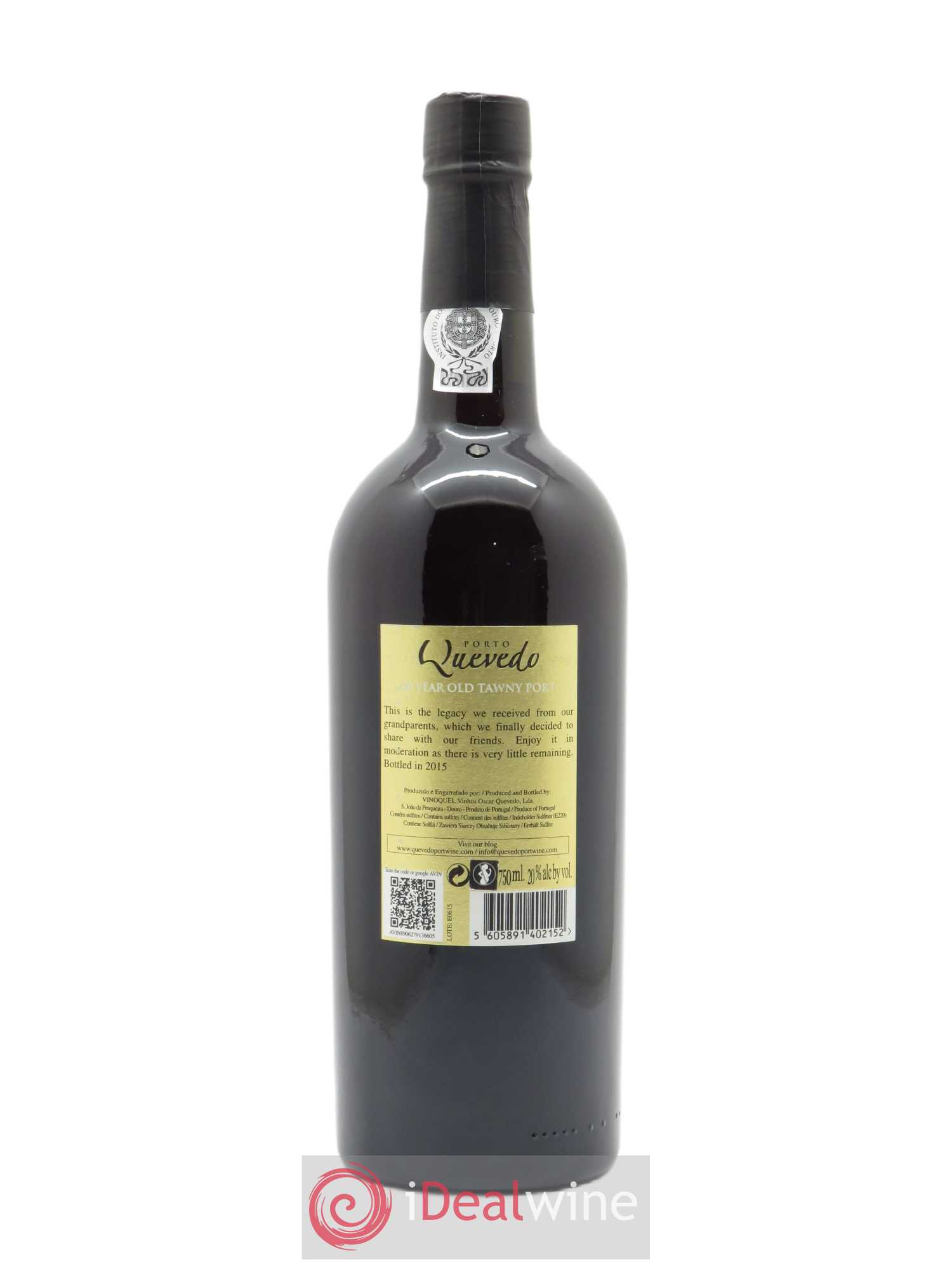 Porto Tawny Quevedo 40 years Old - Lot of 1 bottle - 1