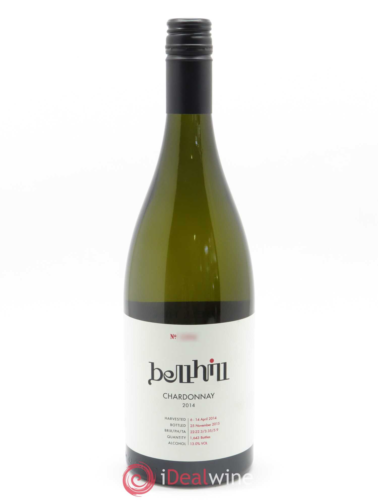 Canterbury Bell Hill Chardonnay 2014 - Lot de 1 bouteille - 0