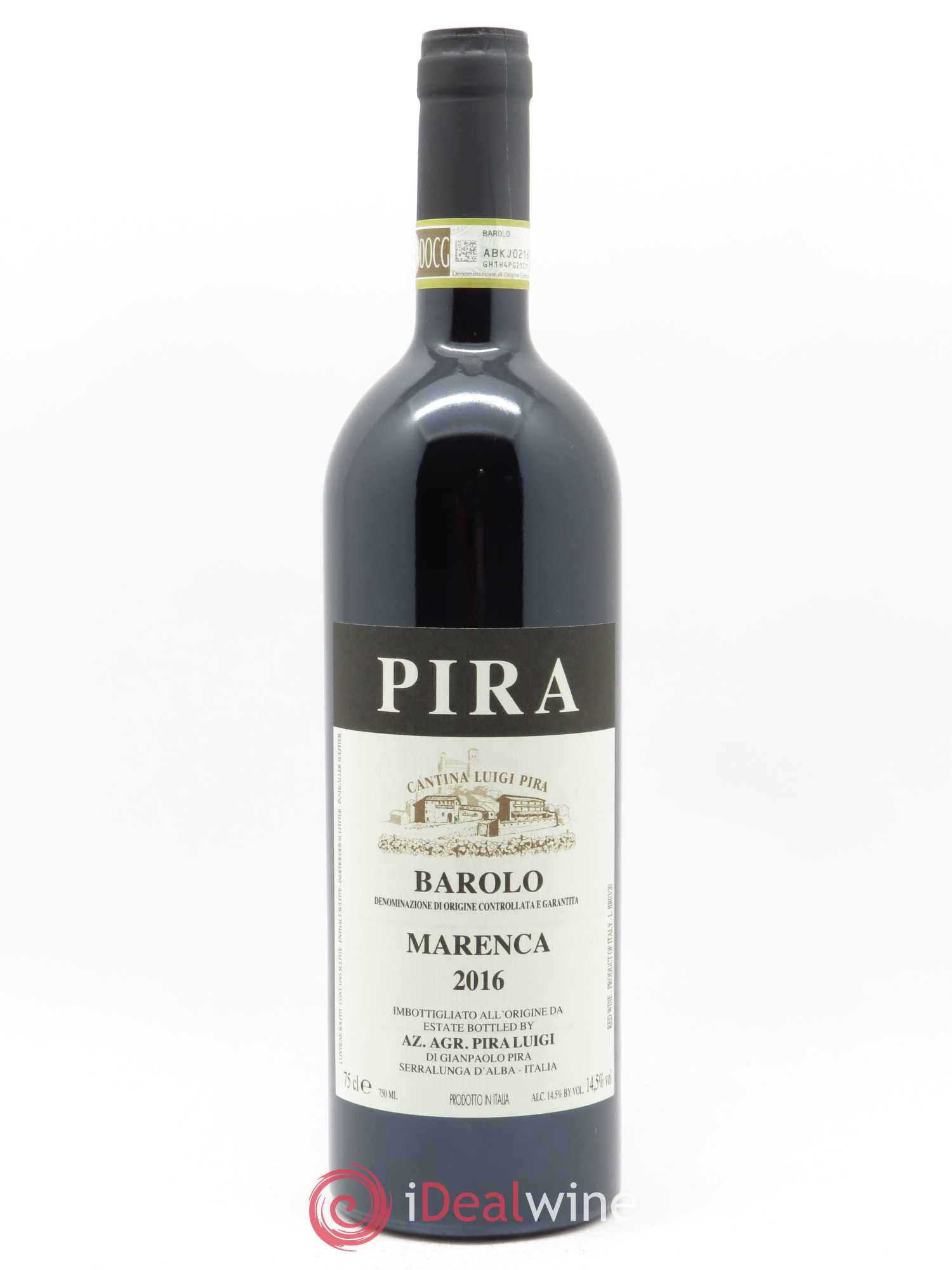 Barolo DOCG Luigi Pira Marenca 2016 - Lot de 1 bouteille - 0