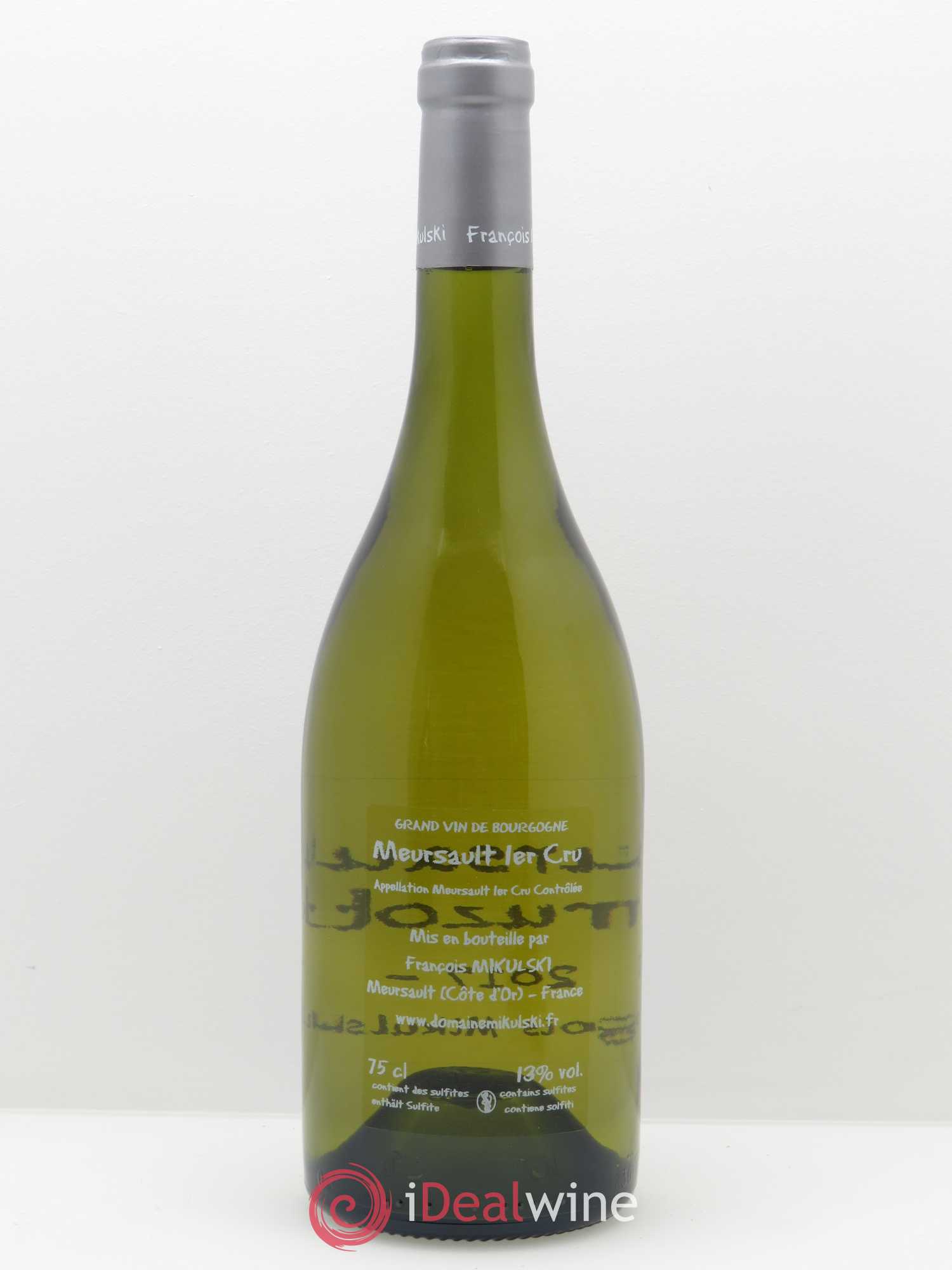 Meursault 1er Cru Poruzots François Mikulski 2017 - Posten von 1 Flasche - 1