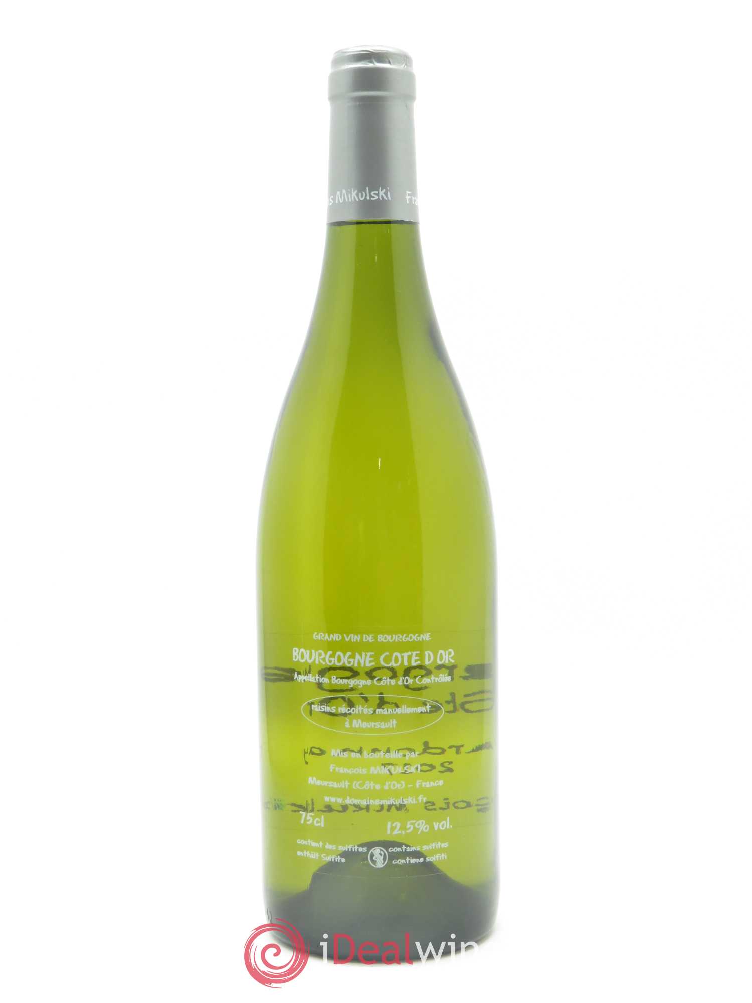 Bourgogne Côte-d'Or François Mikulski 2017 - Lot de 1 bouteille - 1